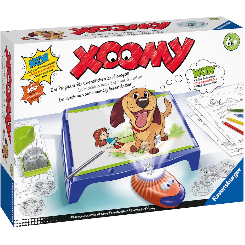 Ravensburger Malvorlage »Xoomy® Maxi A4 Tisch«, FSC® - schützt Wald - weltweit; Made in Europe