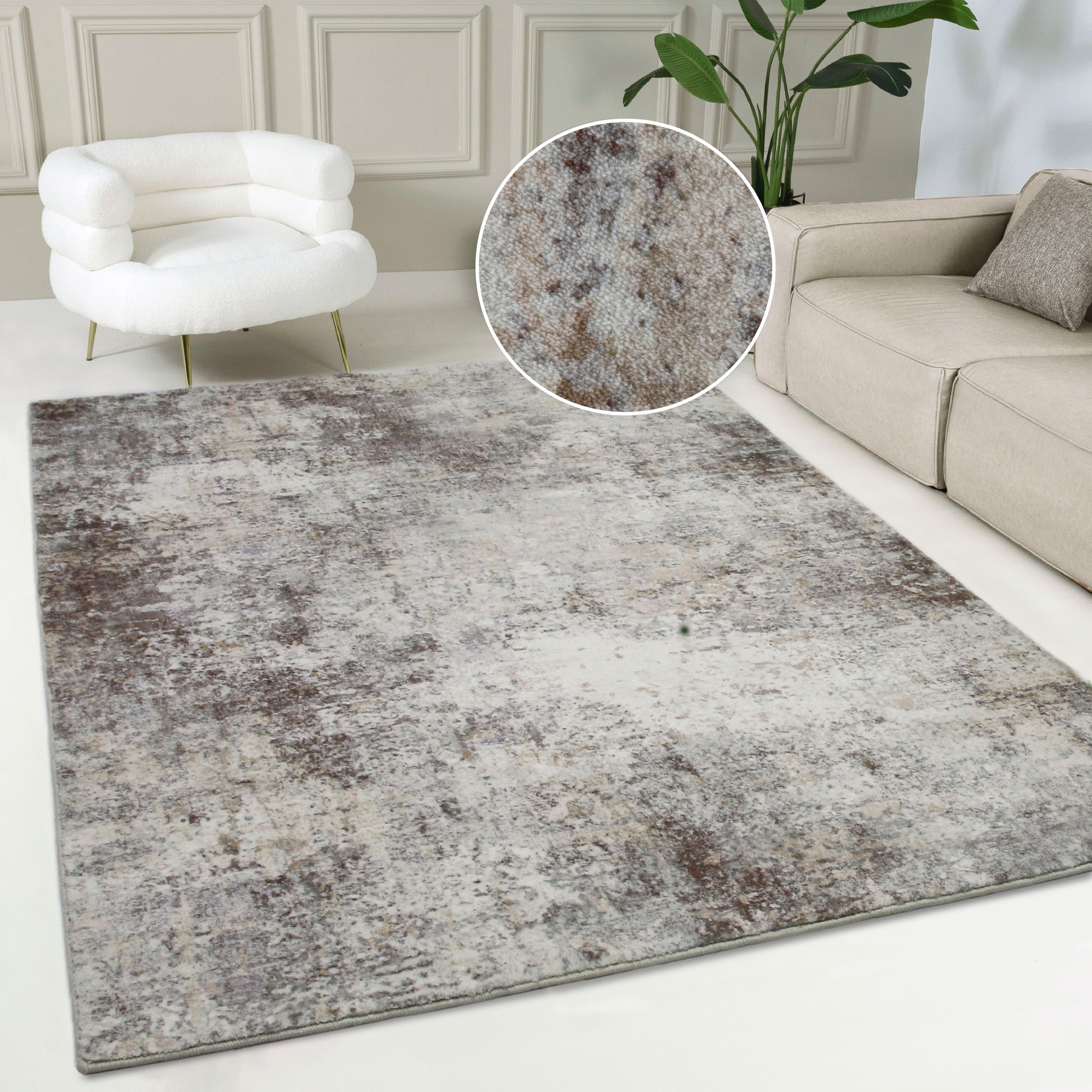 my home Teppich »Omar, Druckteppich, orientalisches Design, mehrfarbig, bed günstig online kaufen