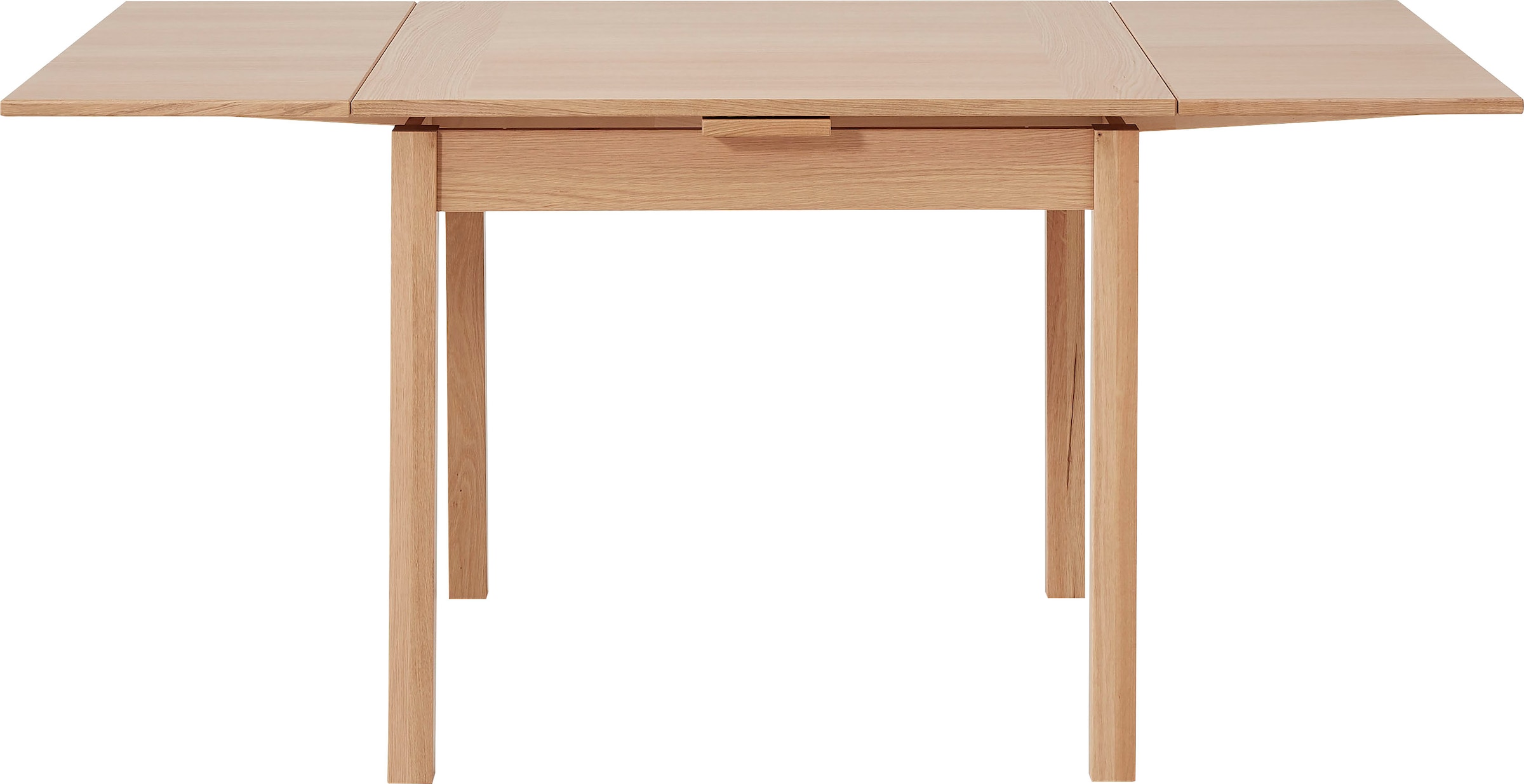 Hammel Furniture Esstisch »Basic Dinex, schnell innenliegende Einlegeplatten ausziehbar,«, Furnier / Massivholz, in zwei Breiten, stabiler dänische Design Tisch