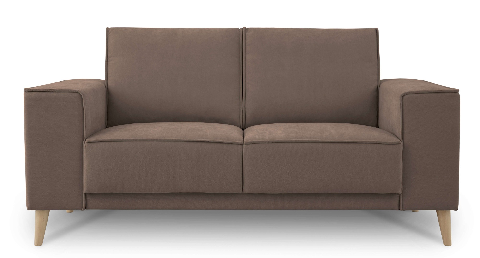 OTTO home 2-Sitzer »Oland Skandi, weicher Chenille-Stoff« 164 cm, Wellenunt günstig online kaufen