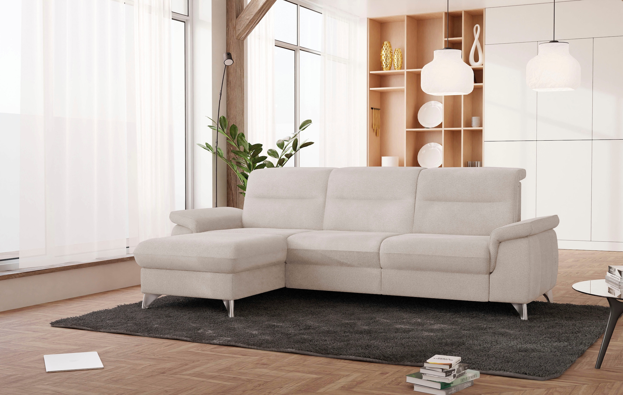 sit&more Ecksofa »Astoria L-Form«, wahlweise mit motorischer Relaxfunktion günstig online kaufen