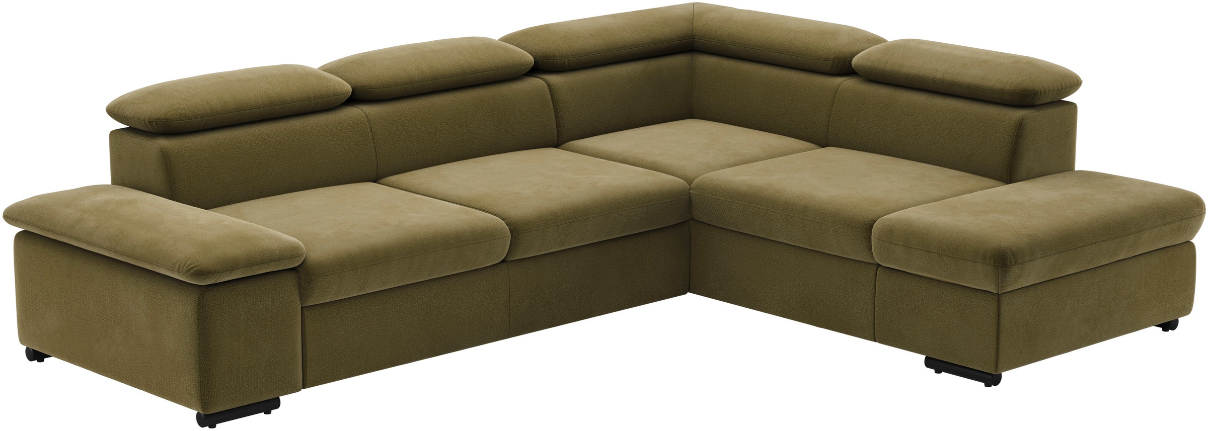 sit&more Ecksofa »Alcudia L-Form«, mit Armteilverstellung, optional Kopfteilverstellung und Bettfunktion