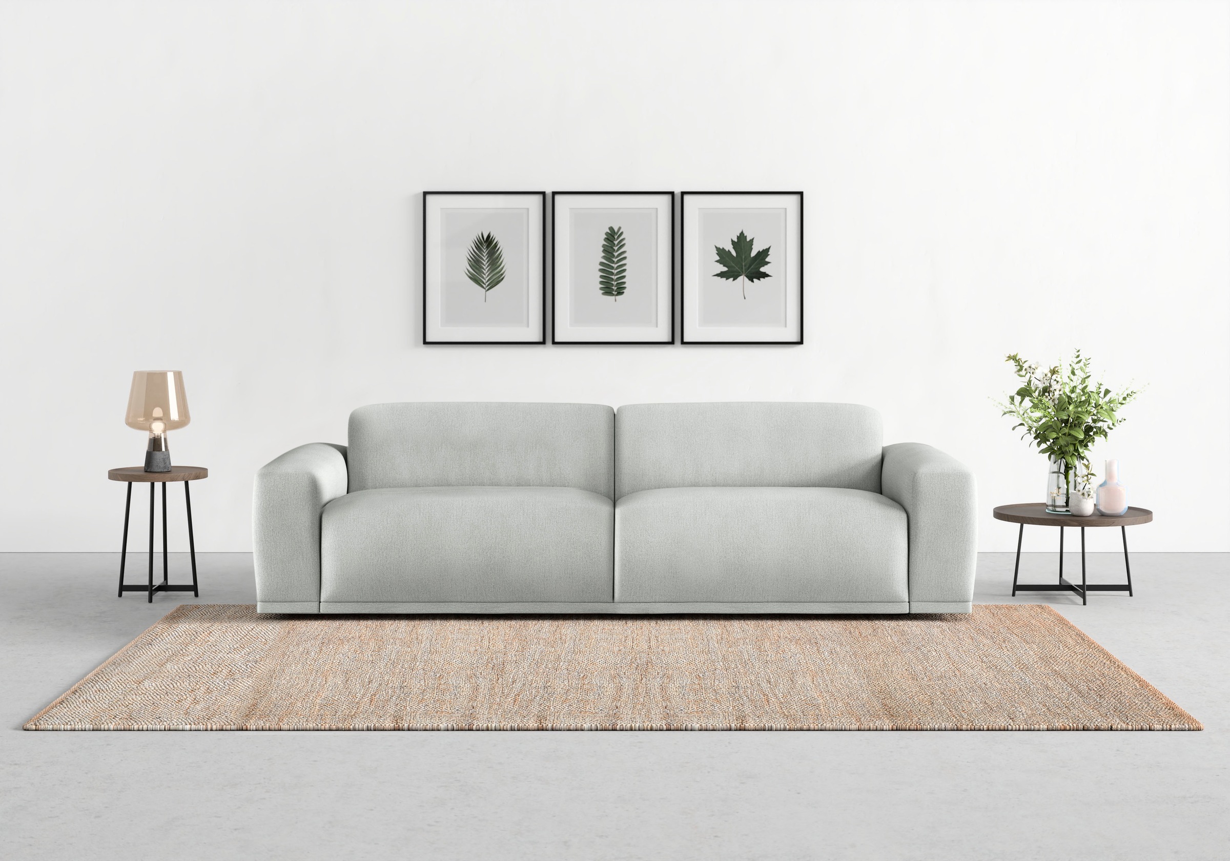 TRENDMANUFAKTUR Big-Sofa »Braga, mit hochwertigem Kaltschaum, Megasofa, in günstig online kaufen
