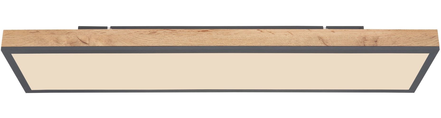 GLOBO LIGHTING LED Deckenleuchte »DORO« LED-Modul 1 Stk. warmweiß - kaltweiß Rechteckige Deckenlampe, 3000 Kelvin, Wohnzimmer