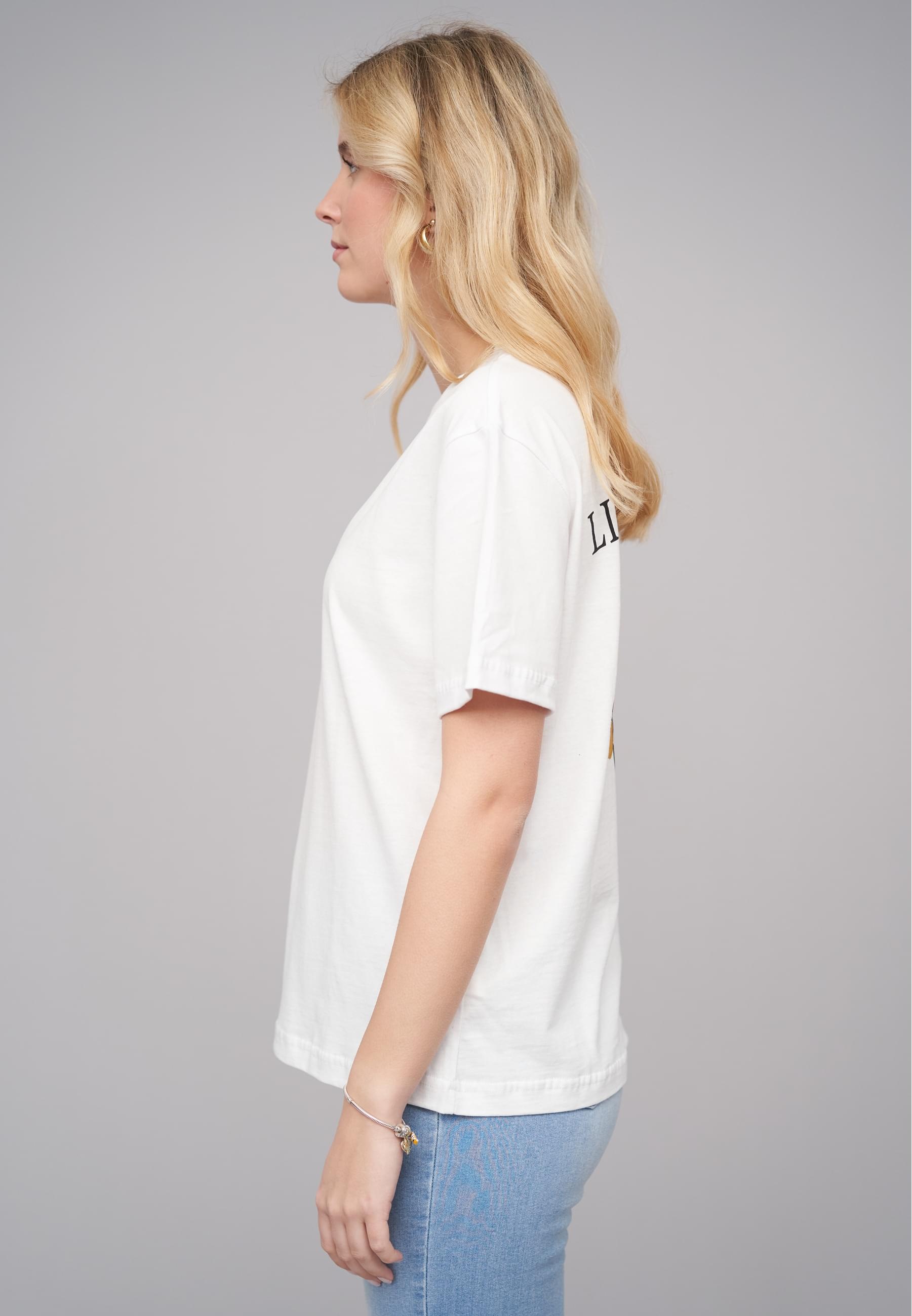 CLOUD 5IVE T-Shirt »CLOUD 5IVE Ladies 77 Limoncello White Tee« 1 Stk.