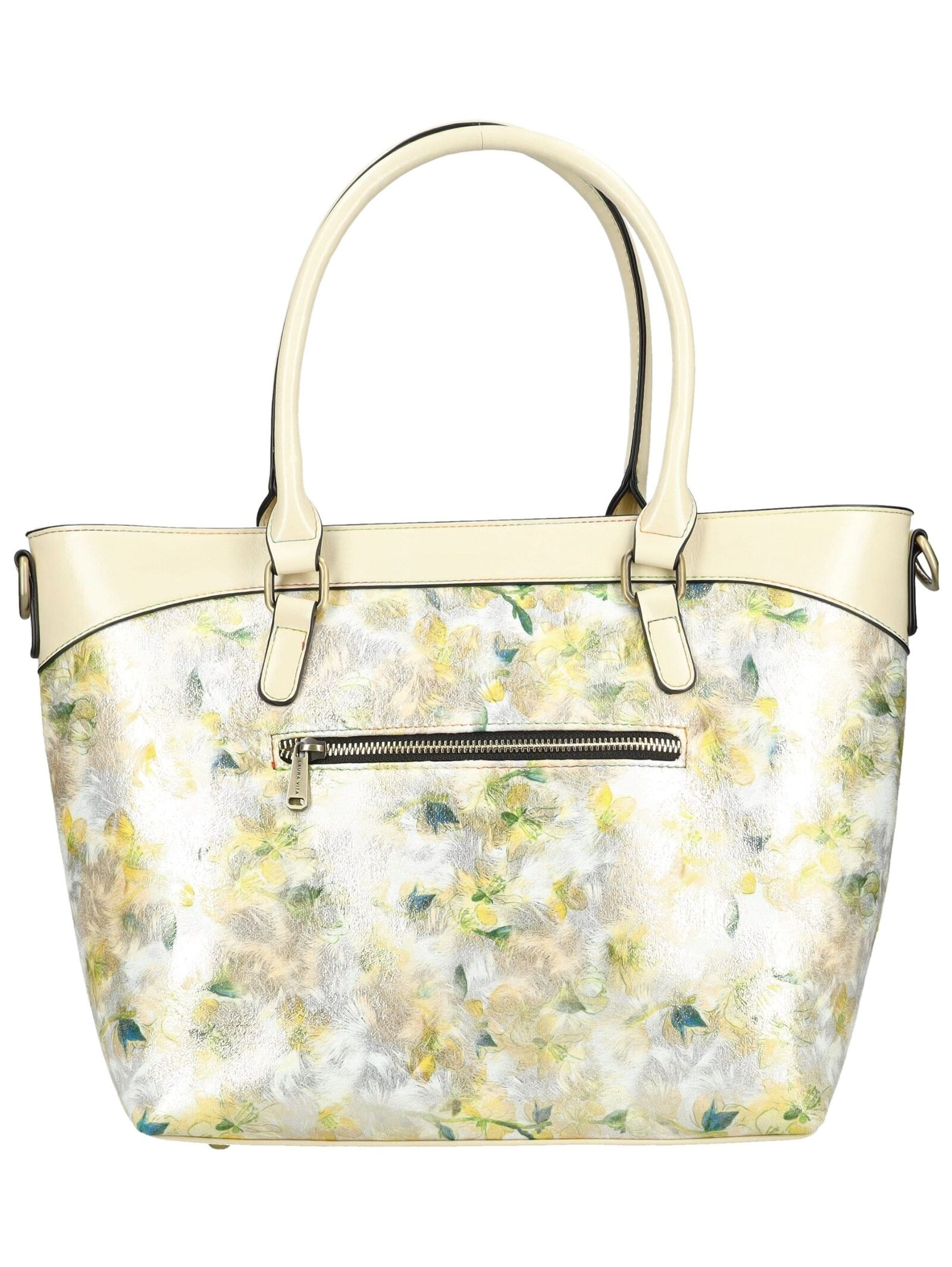 LAURA VITA Henkeltasche »LAURA VITA Taschen Lederimitat/Textil«