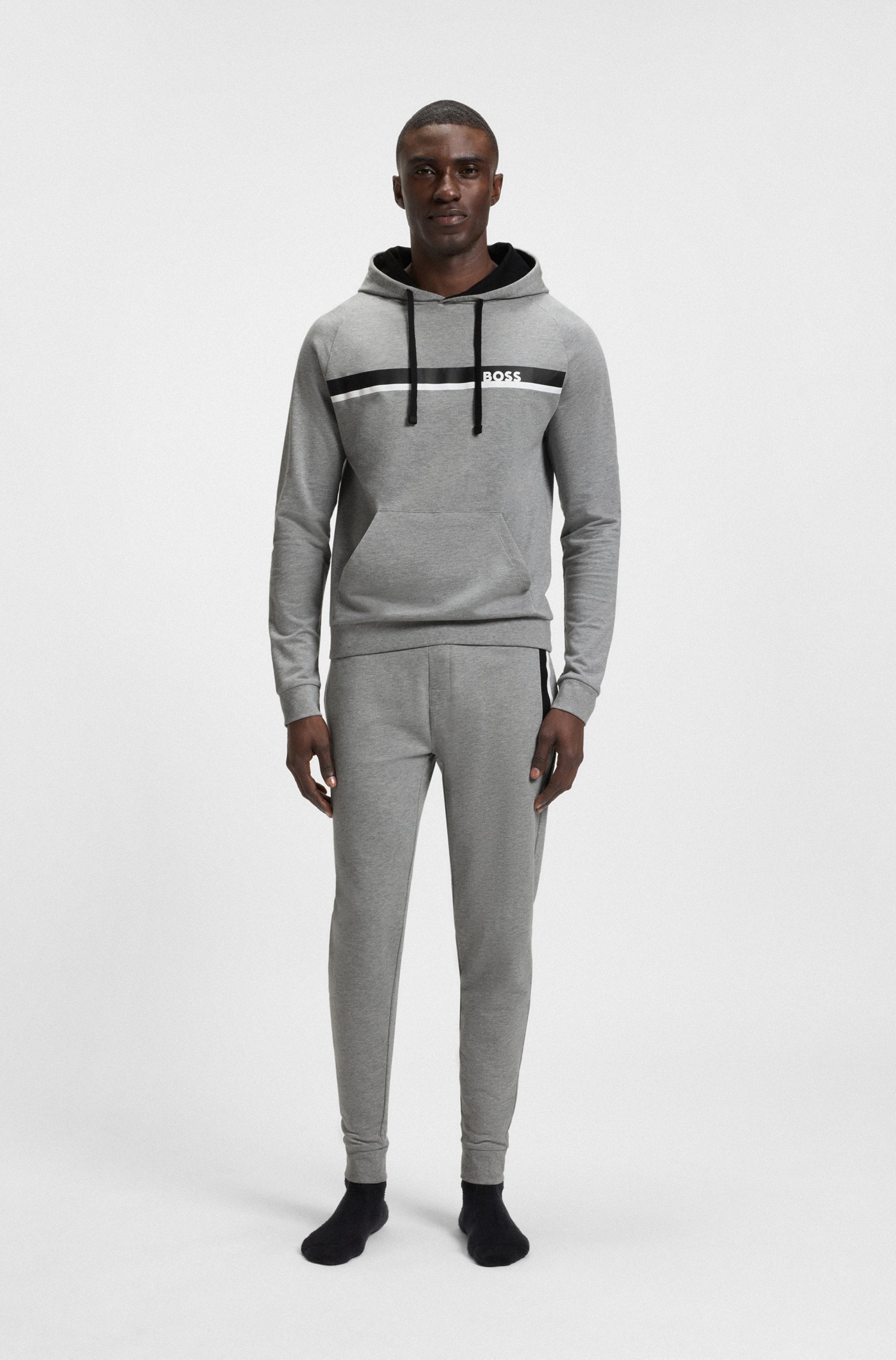 BOSS Sweathose »Authentic Pan«, mit seitlichem Logoschriftzug