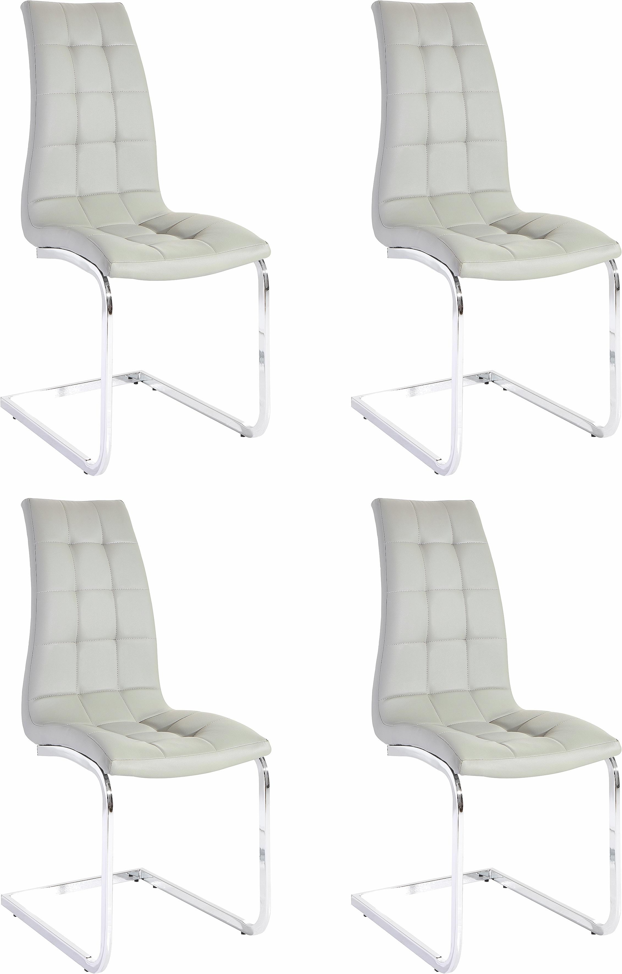 INOSIGN Freischwinger »Lola«, (Set), 4 St., Kunstleder, 2 oder 4 Stück, Bez günstig online kaufen