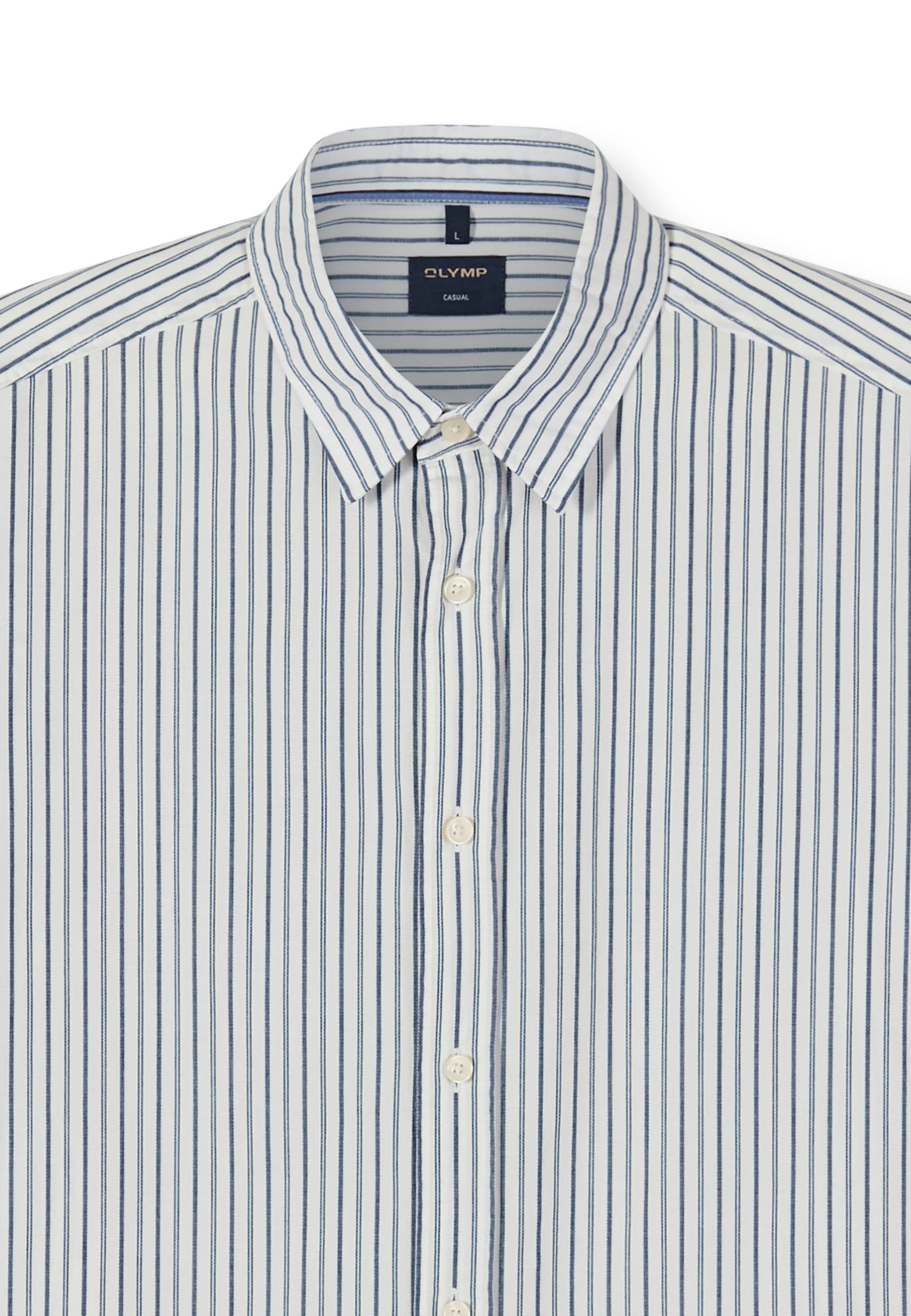 OLYMP Langarmhemd »OLYMP Casual, regular fit, Freizeithemd, Kent«