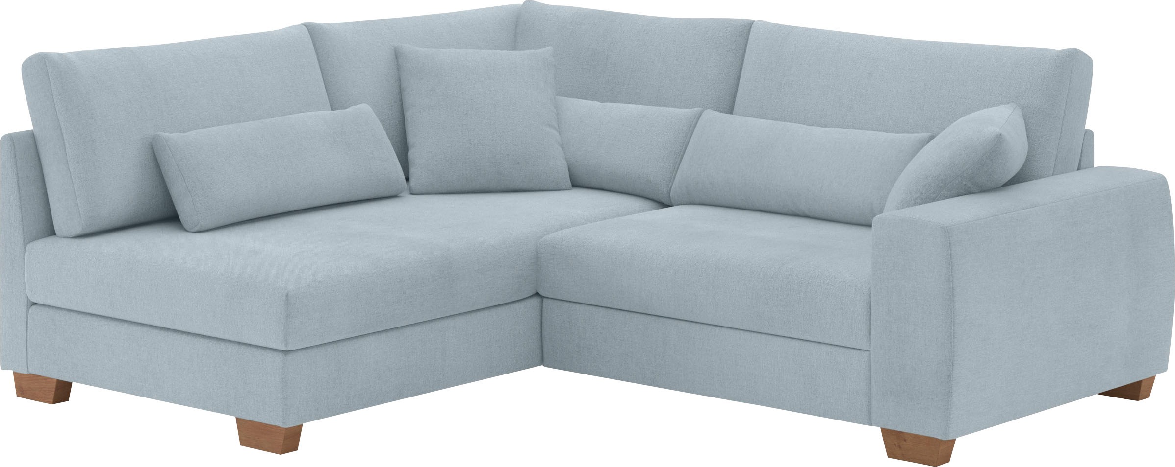 Mr. Couch Ecksofa »Helena L-Form«, Mit Federkern, wahlweise mit Bettfunktion und Taschenfederkern