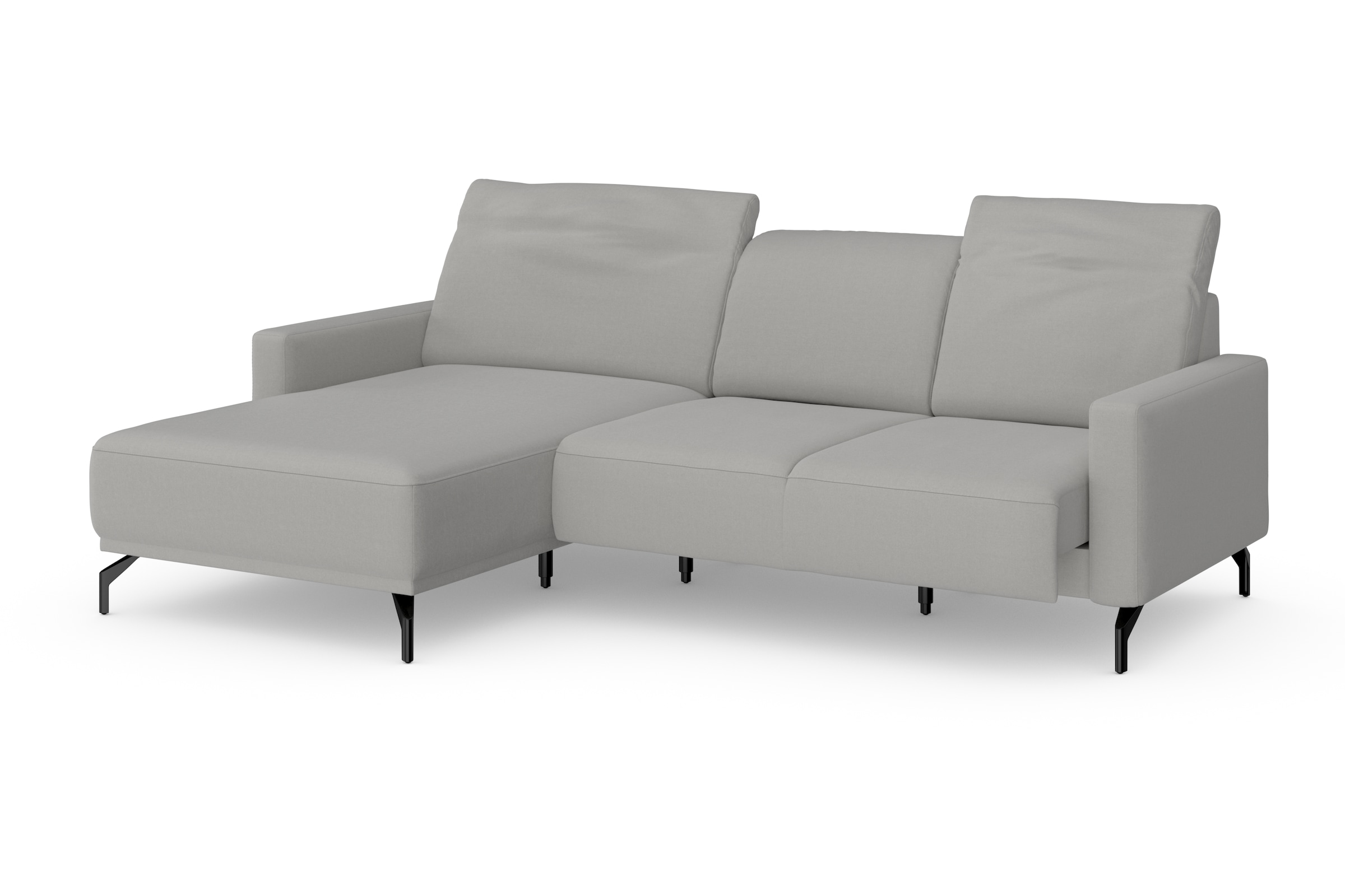 sit&more Ecksofa »Bailando L-Form«, wahlweise mit Kopfteilverstellung und Vorziehsitz, motorisch