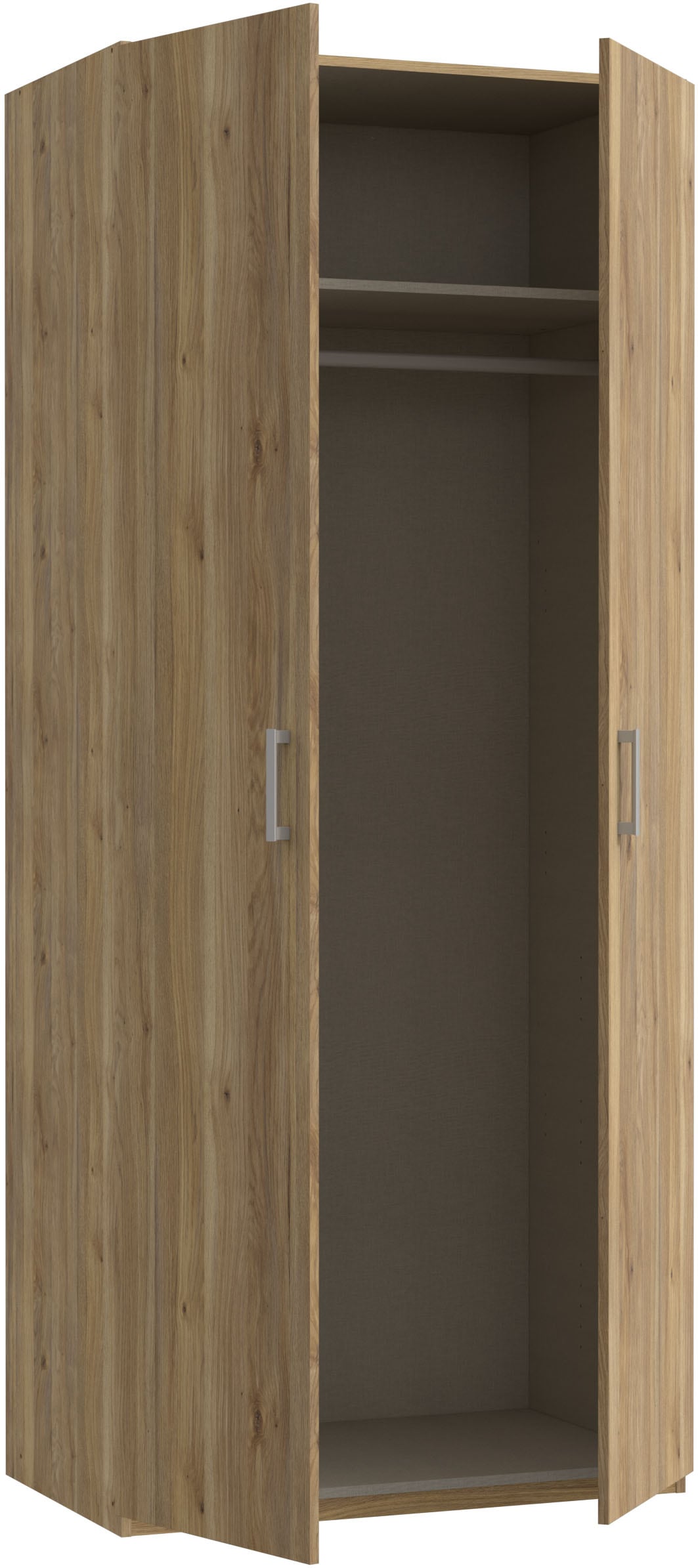 FORTE Drehtürenschrank, Drehtürenschrank, Stauraum, Zubehör optional bestellbar
