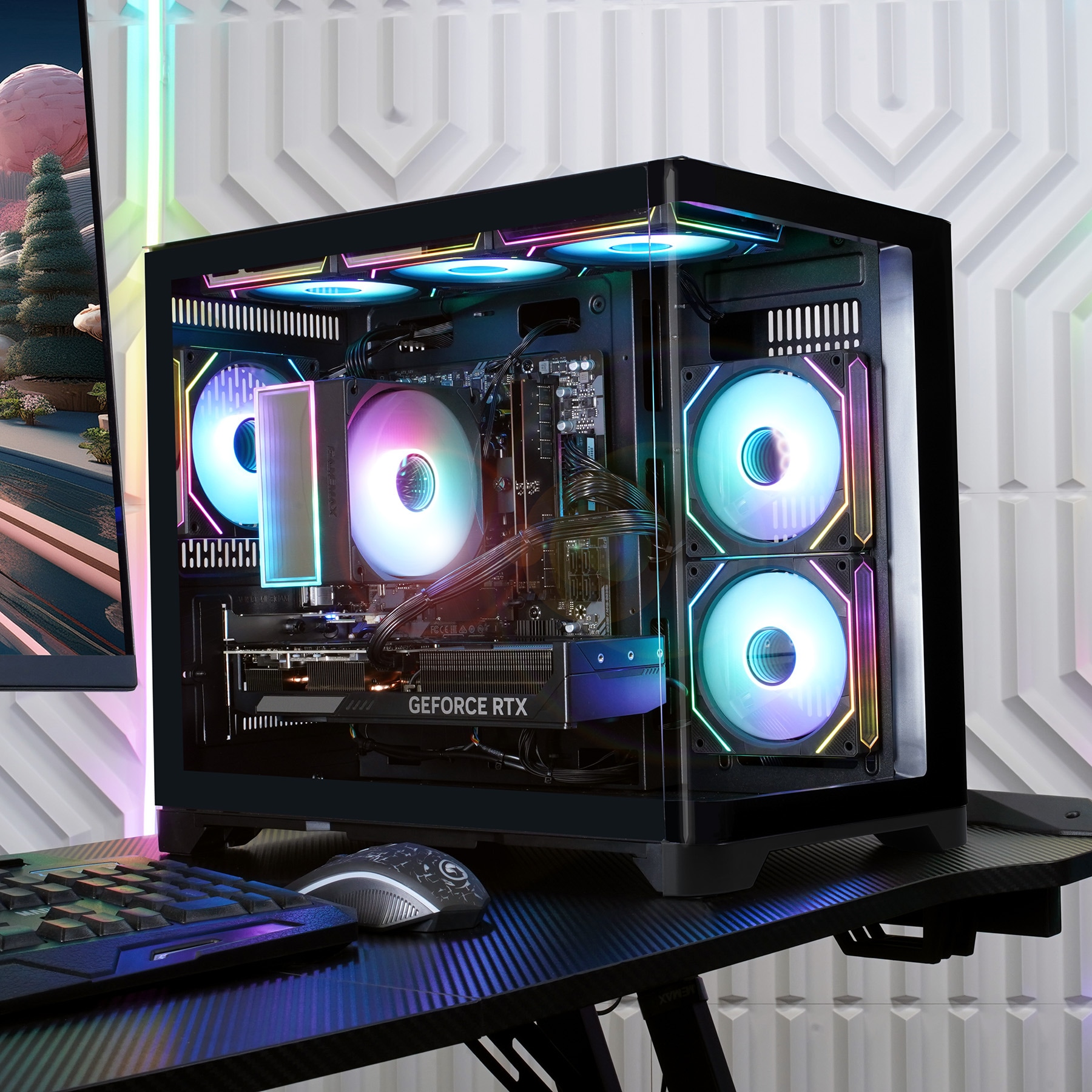 GAMEMAX Gaming-PC »HYPE-M BK 7533«, Windows 11, DDR5 RAM