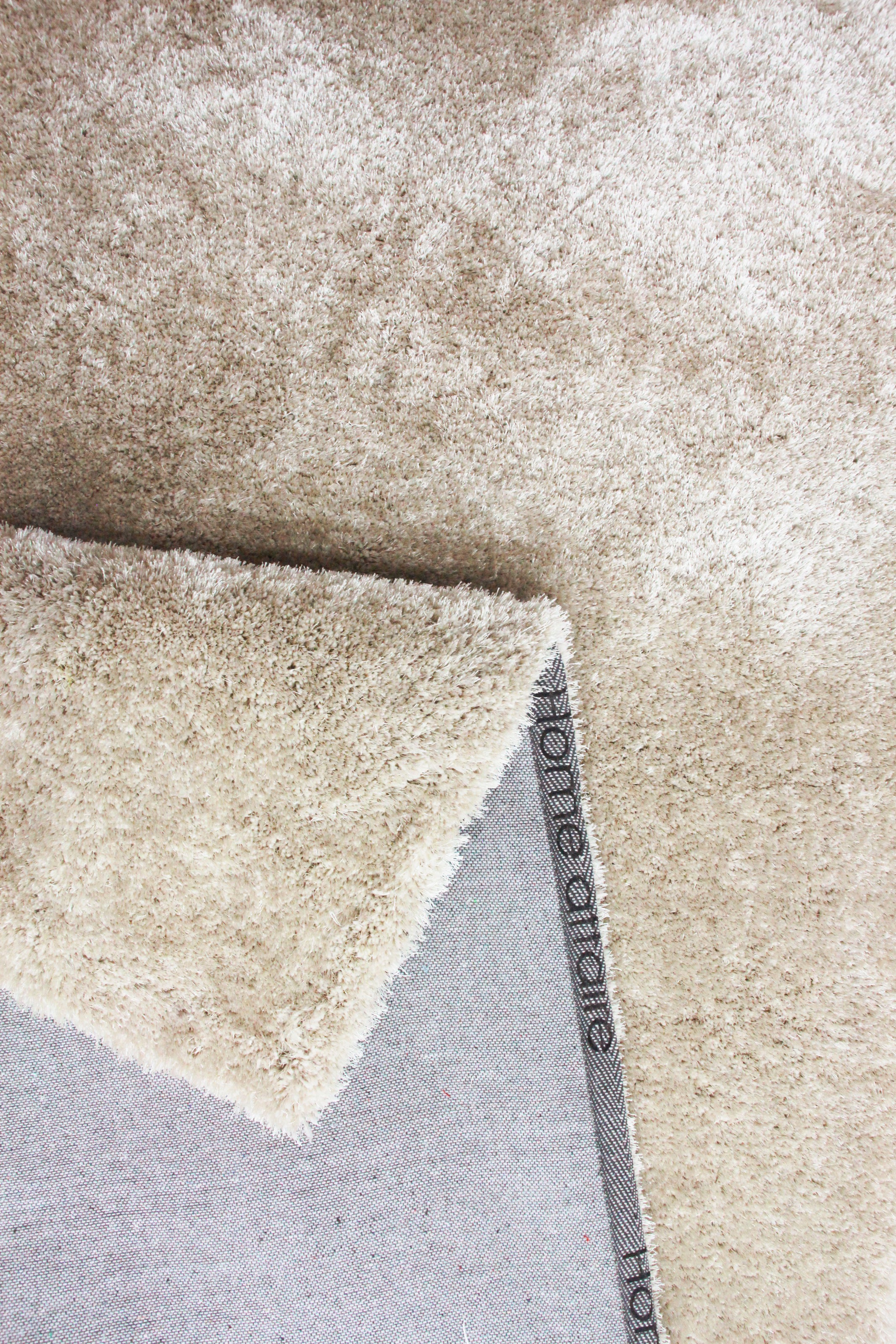 Home affaire Hochflor-Läufer »Deman«, rechteckig, 25 mm Höhe, Läufer, Teppichläufer, Brücke, Uni-Farben, Mikrofaser