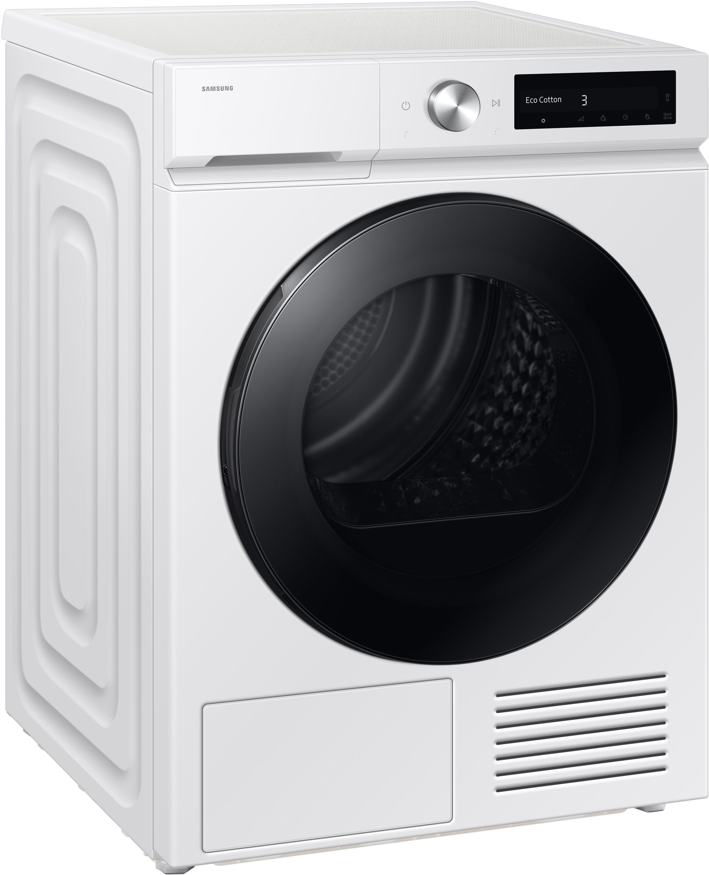 Samsung Wärmepumpentrockner »DV90DB7845GWU2«, DV7400D, 9 kg, QuickDriveᵀᴹ Option ‑ Spart bis zu 35 % Zeit