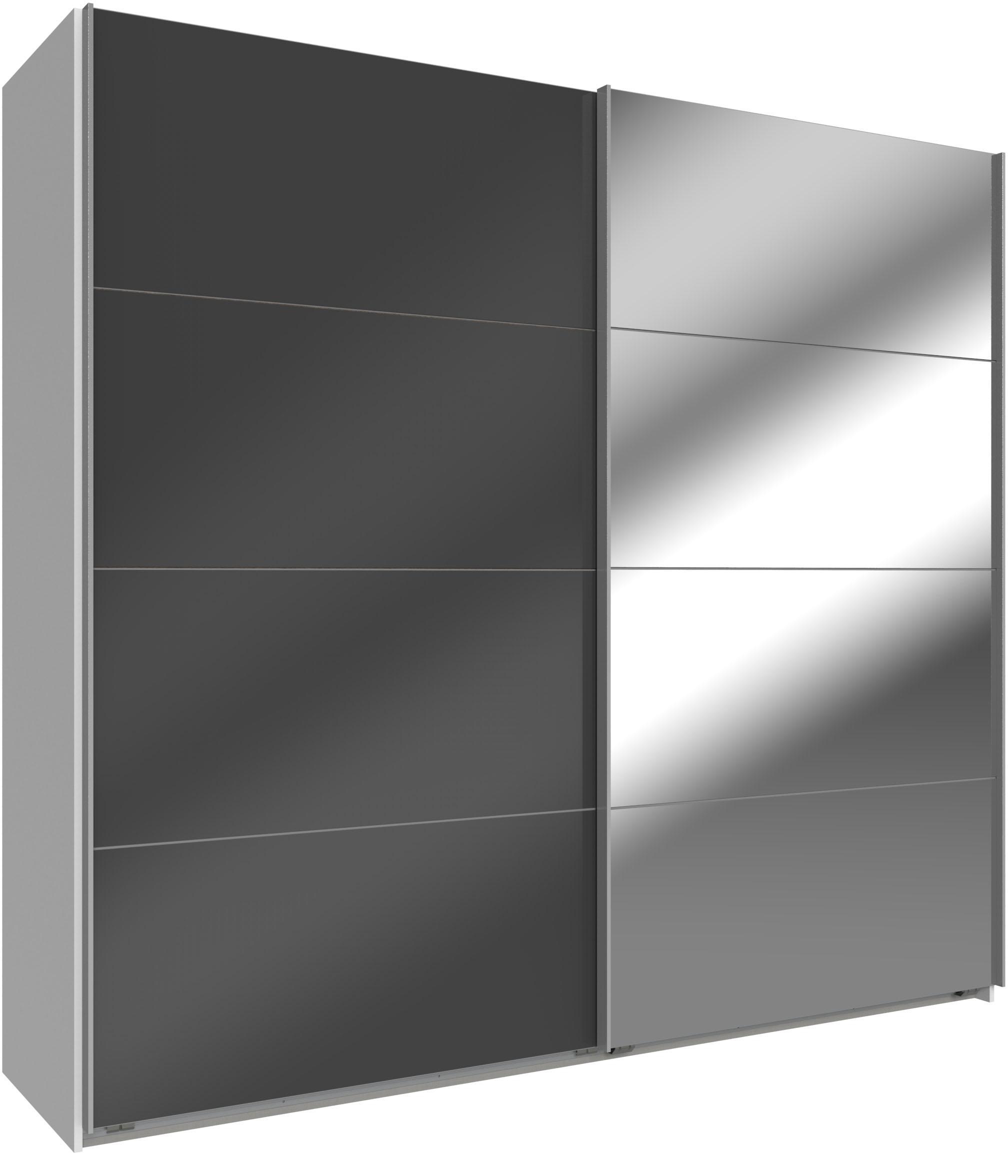 Wimex Schwebetürenschrank »Easy«, mit Glas und Spiegel auf Rechnung  bestellen