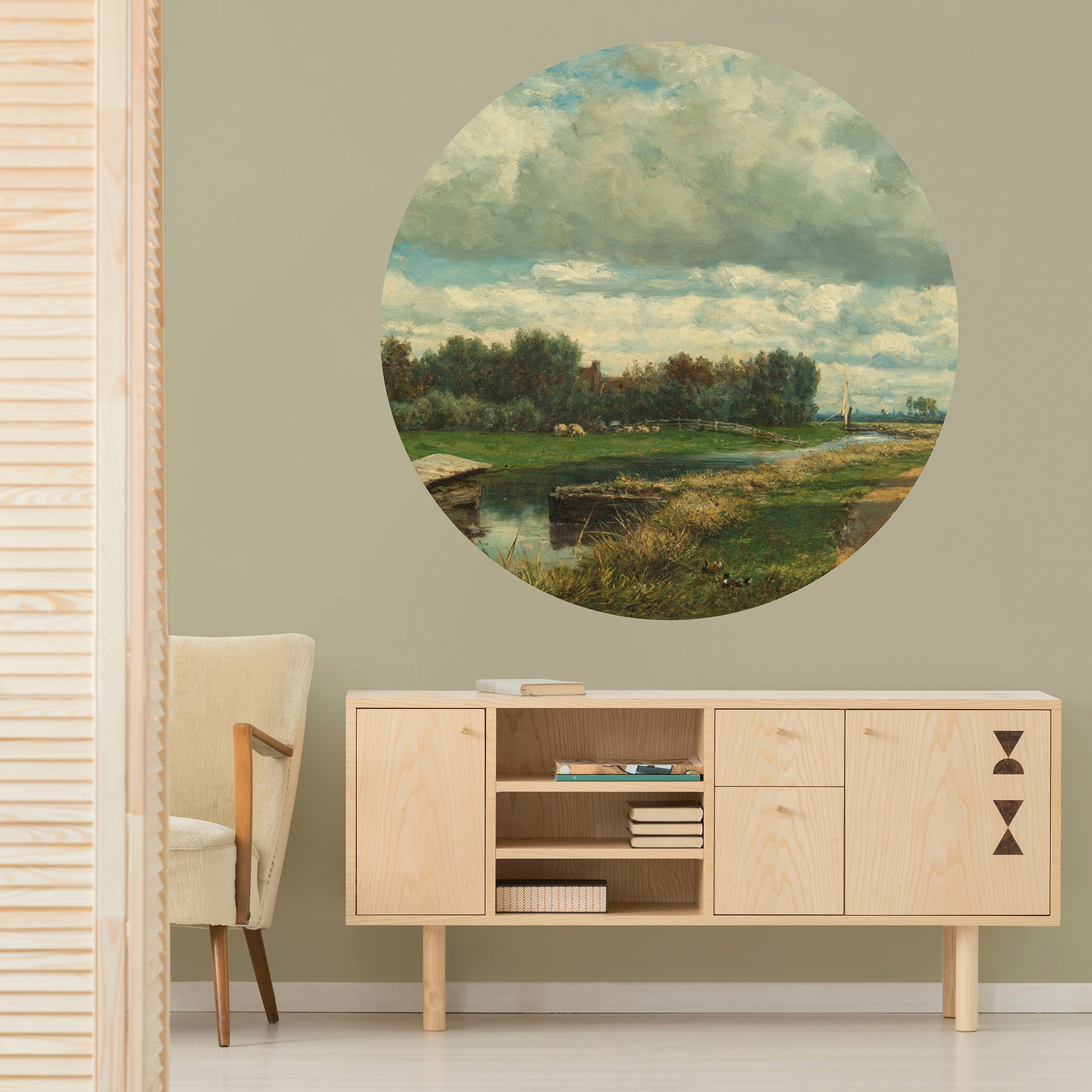 Art for the home Wandtattoo »Landschaft Rijksmuseum«, (1 St.)
