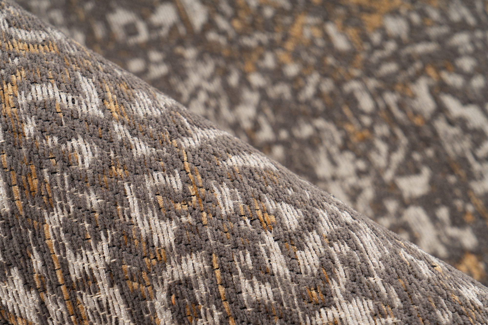 Kayoom Teppich »Davis 225«, rechteckig, 12 mm Höhe, edles Design, pflegeleicht, neutrale Farben