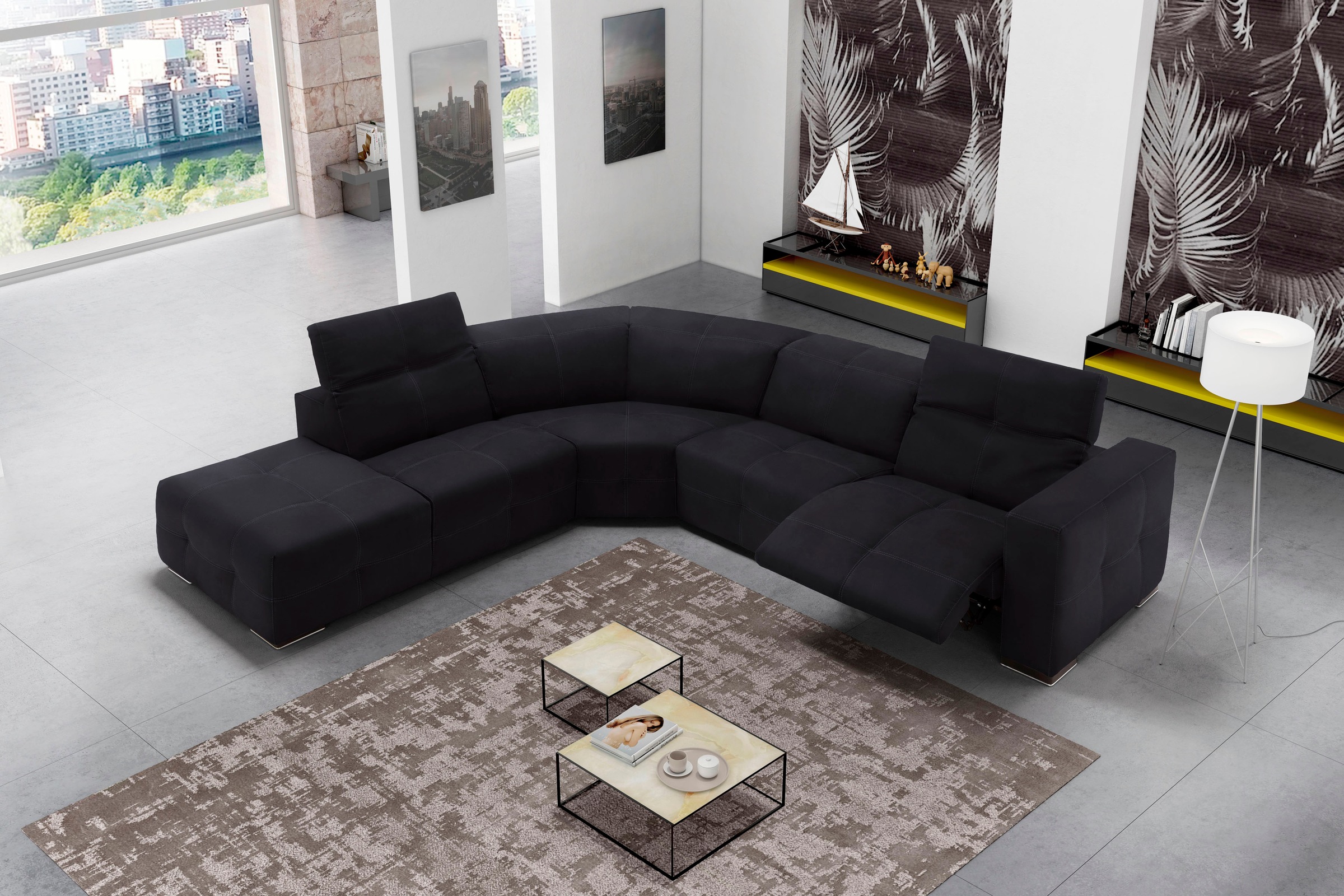 Egoitaliano Ecksofa »Sauvanne, Designsofa der Extraklasse, elegant und bequ günstig online kaufen