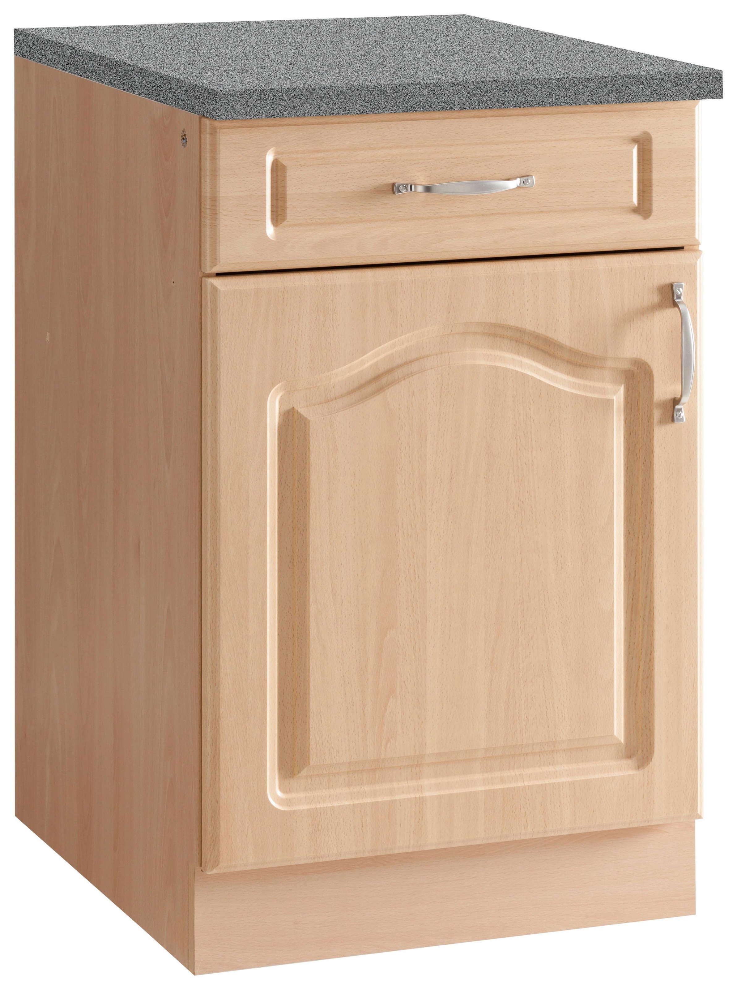 wiho Küchen Unterschrank Linz 50 cm breit, in Landhaus-Optik günstig online kaufen