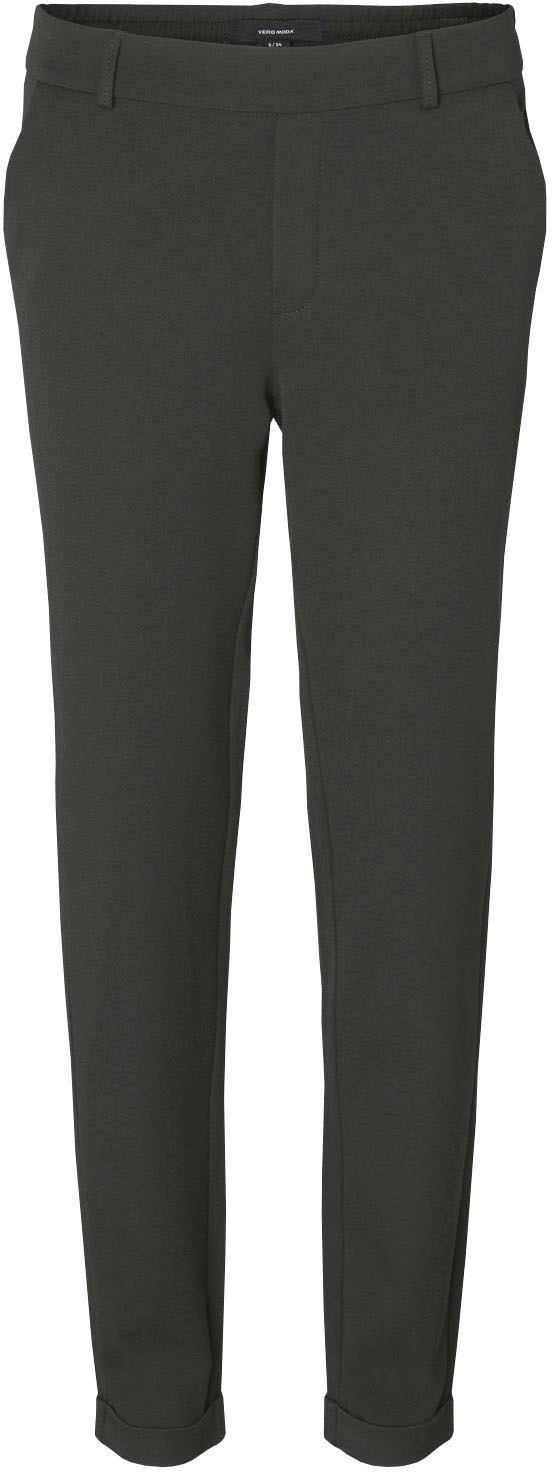 Vero Moda Anzughose »VMMAYA MR LOOSE SOLID PANT NOOS«, knöchelfreie Form mit Saumaufschlag