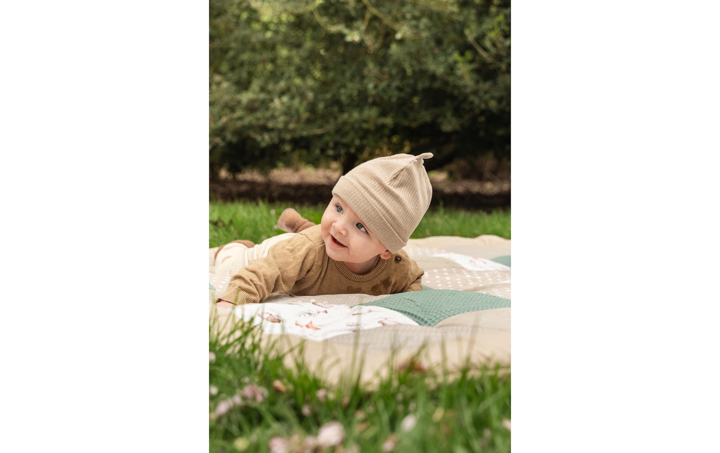 ULLENBOOM ® Krabbeldecke »Waldfreunde 140 x 140 cm«