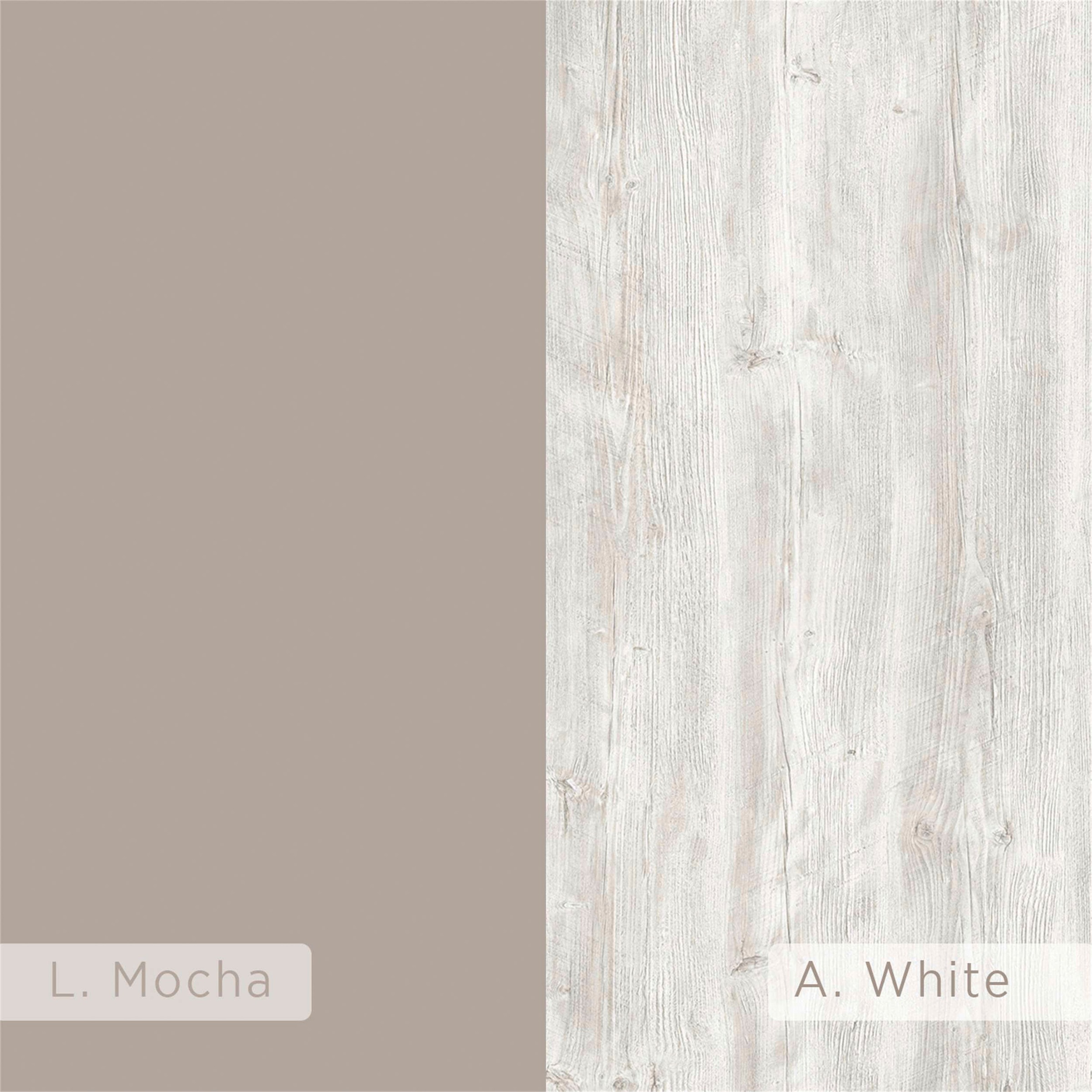 Decortie Nachttisch »EMA NACHTTISCH«, (Packung, 1 St.), Leichte Montage, Lagerung, Platzsparend