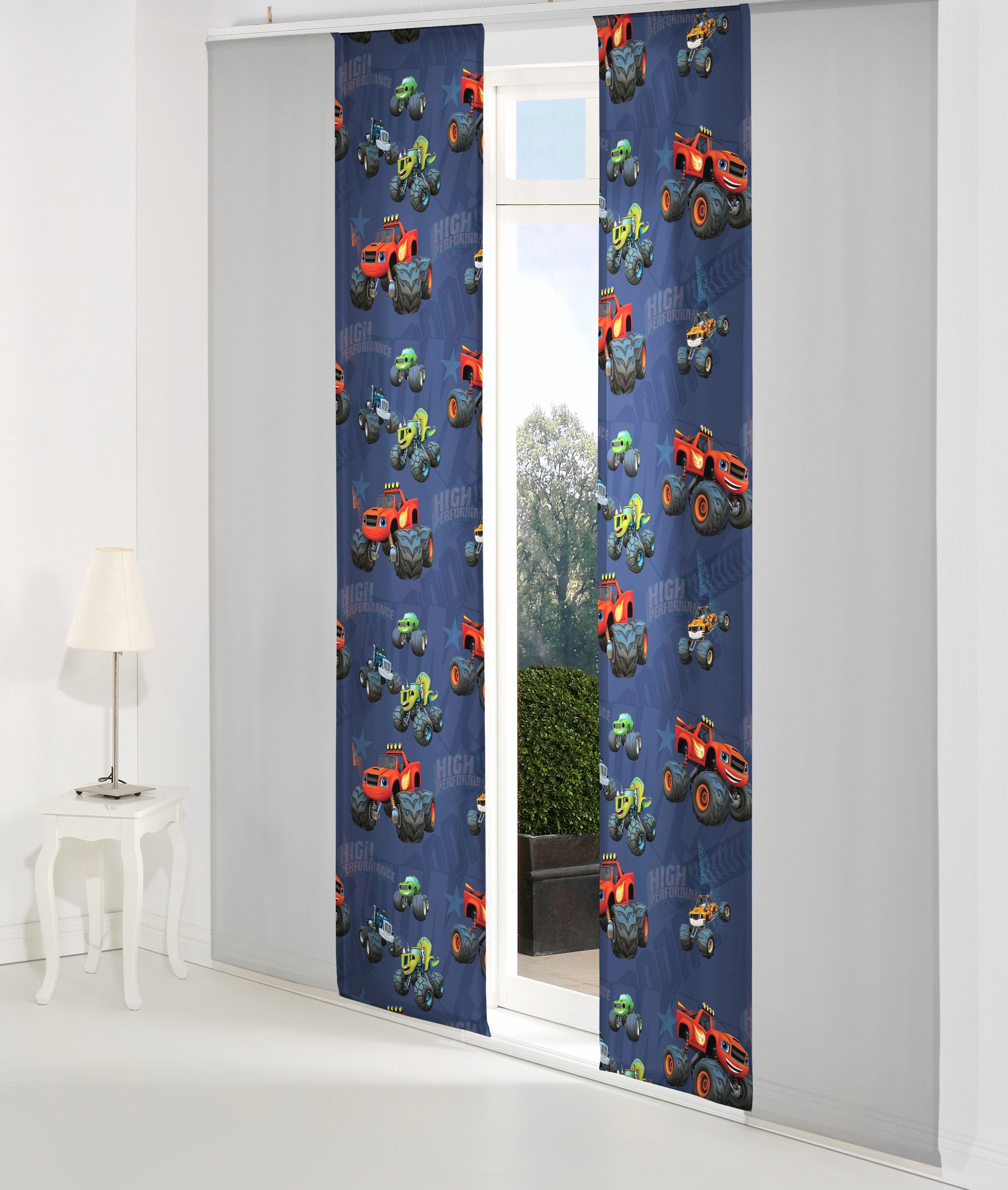 Wirth Schiebegardine »Trucks« Paneelwagen 1 Stk. tlg. Nickelodeon günstig online kaufen