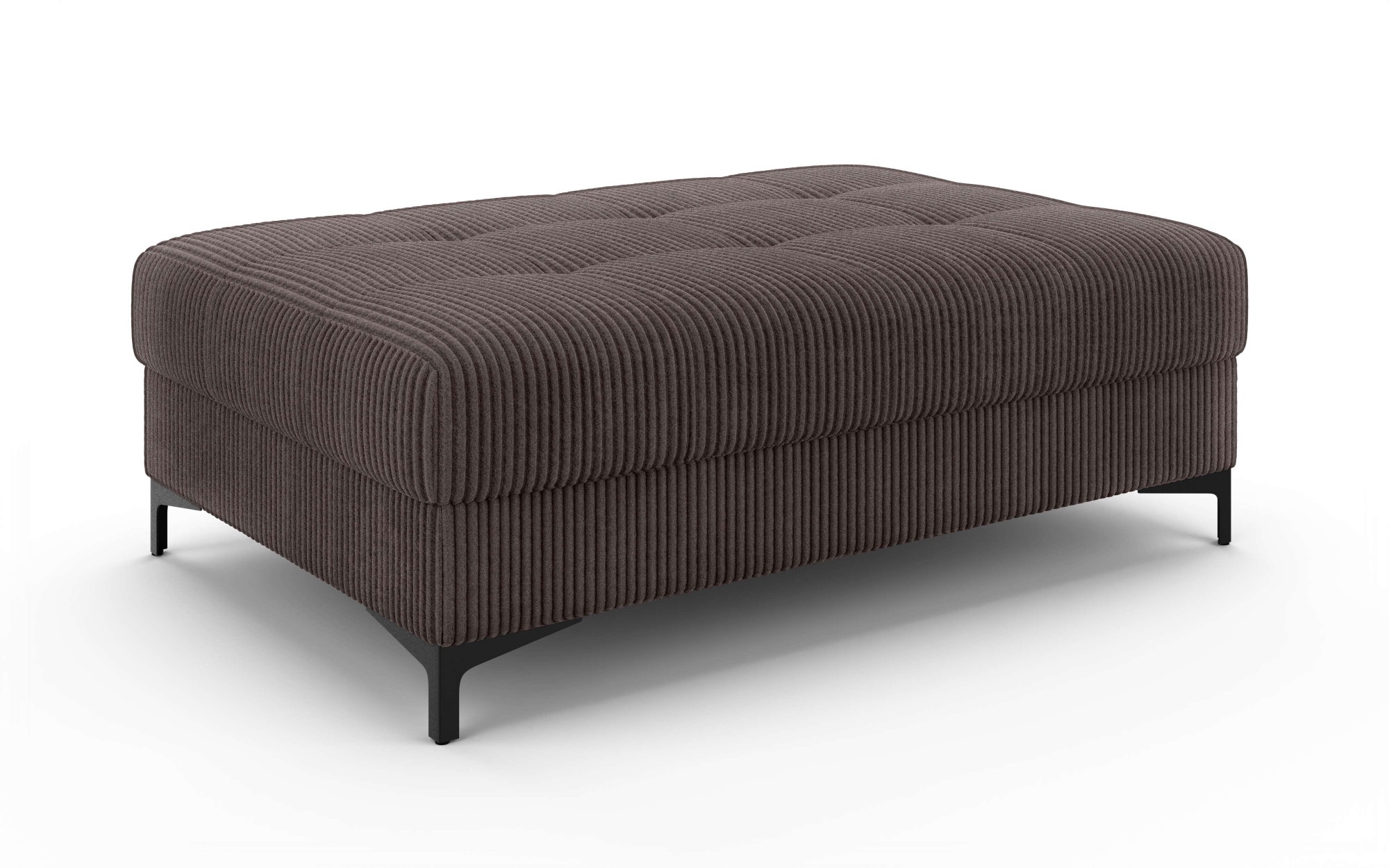 OTTO home Polsterhocker »LEEVKE Sitzhocker passend zum Sofa, Breite 115 cm« günstig online kaufen
