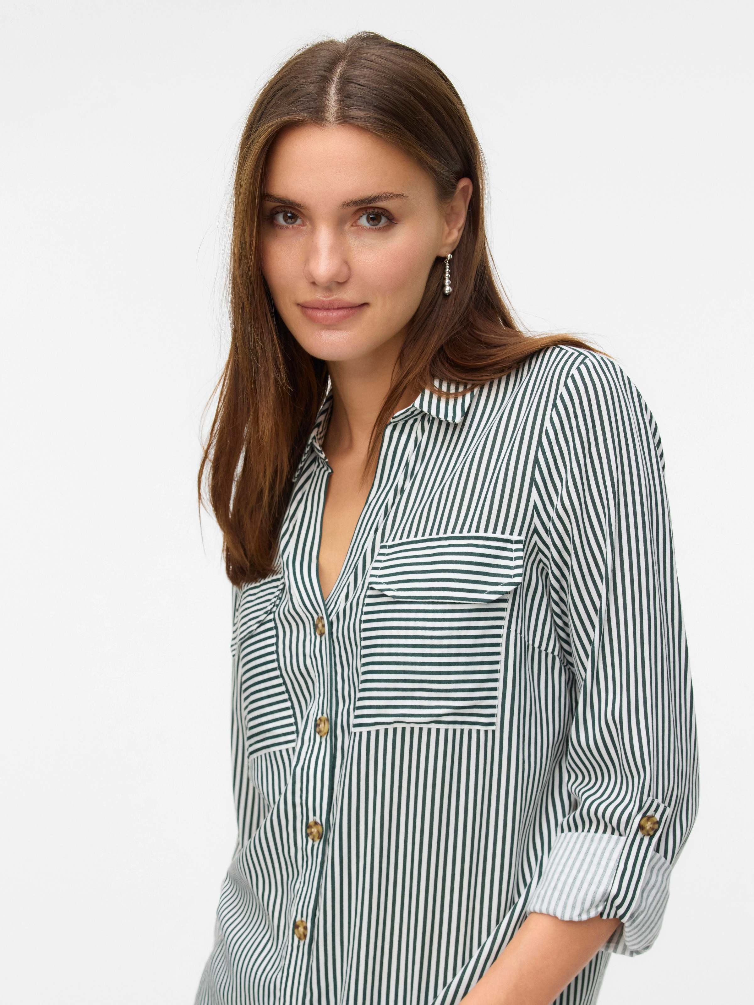 Vero Moda Hemdbluse »VMBUMPY L/S SHIRT NEW WVN GA NOOS«