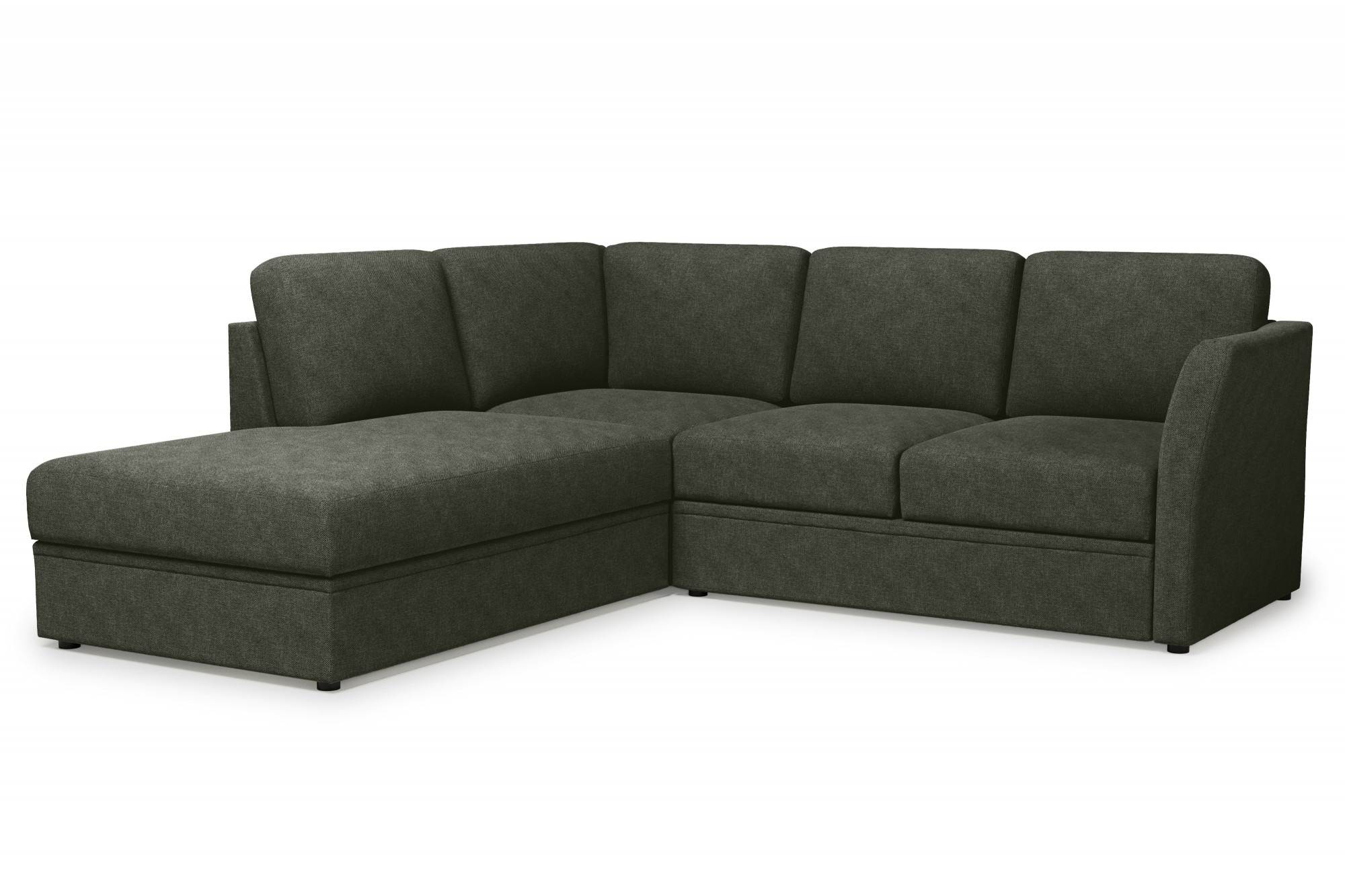Home affaire Ecksofa »Lavars, L-Form, Schlafsofa«, mit Bettfunktion und Stauraum, in zwei verschiedenen Bezugsqualitäten
