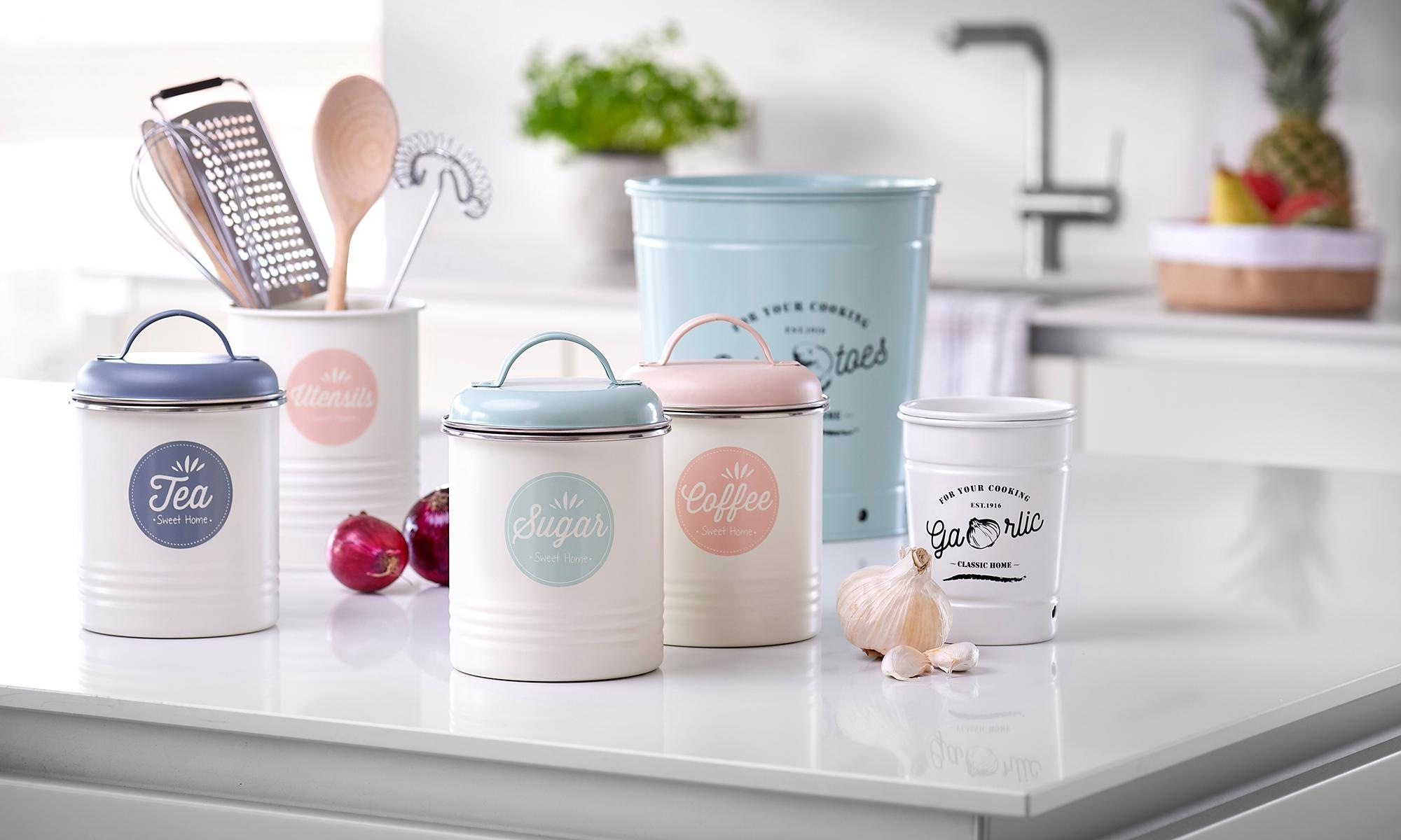 Zeller Present Vorratsdose »Knoblauch, Zwiebel, Kartoffel« Set, 3 Stk. tlg. günstig online kaufen