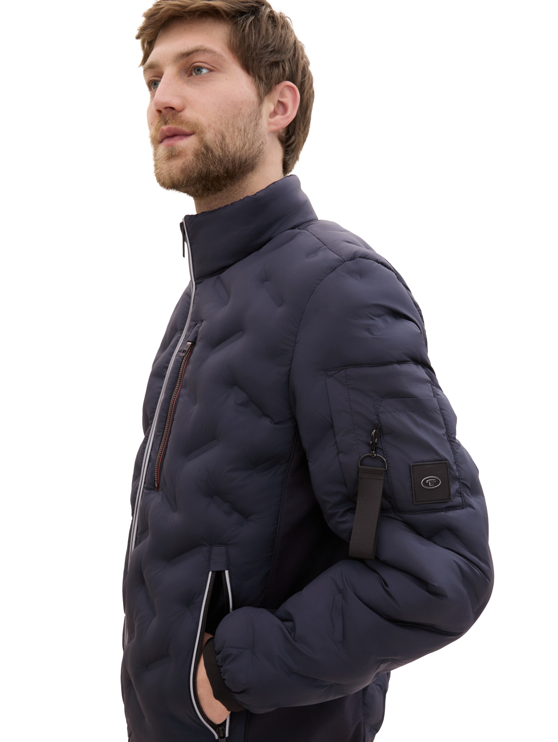 TOM TAILOR Hybridjacke, mit Kapuze, mit abnehmbarer Kapuze