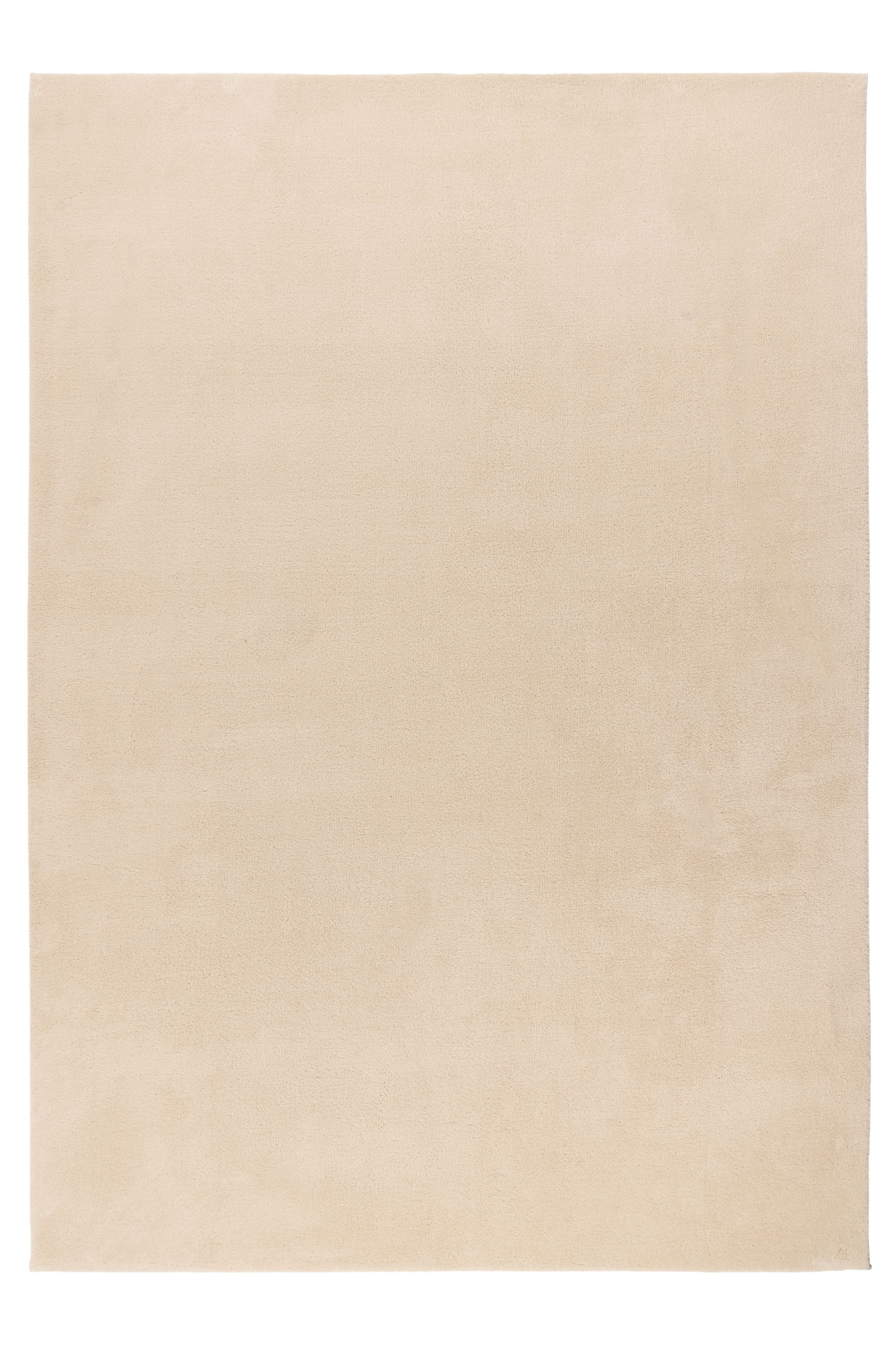 Kayoom Teppich »Earthquake 225« rechteckig 14 mm Höhe auch als Läufer, dichter uni Kurzflor, Wohnzimmer