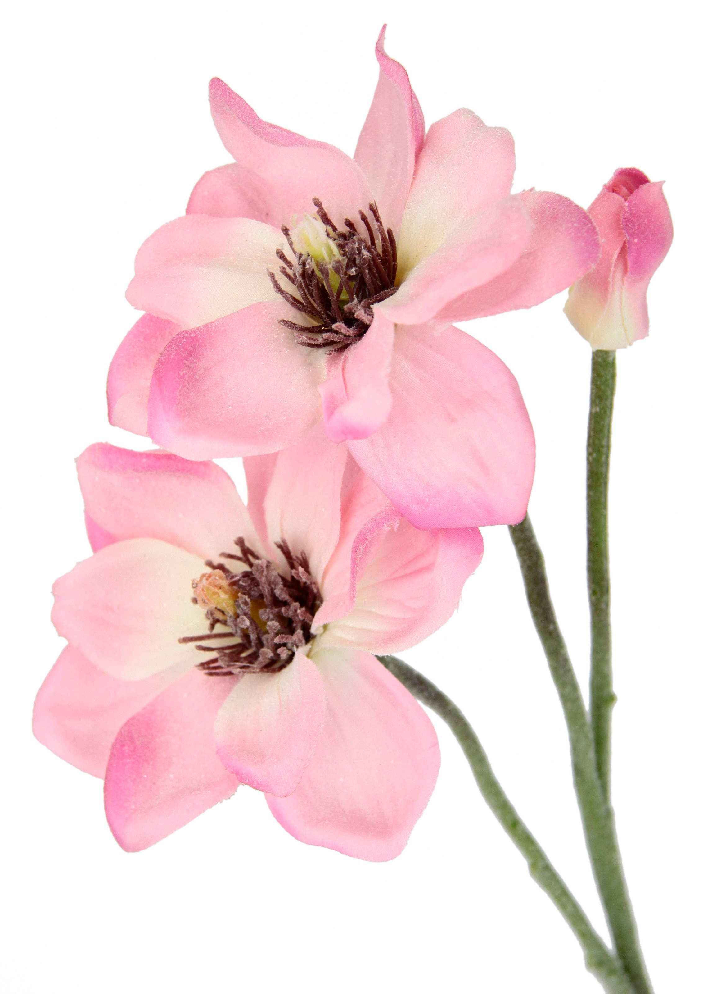 I.GE.A. Kunstblume »Magnolie«, Künstlicher Magnolienzweig, 3er Set