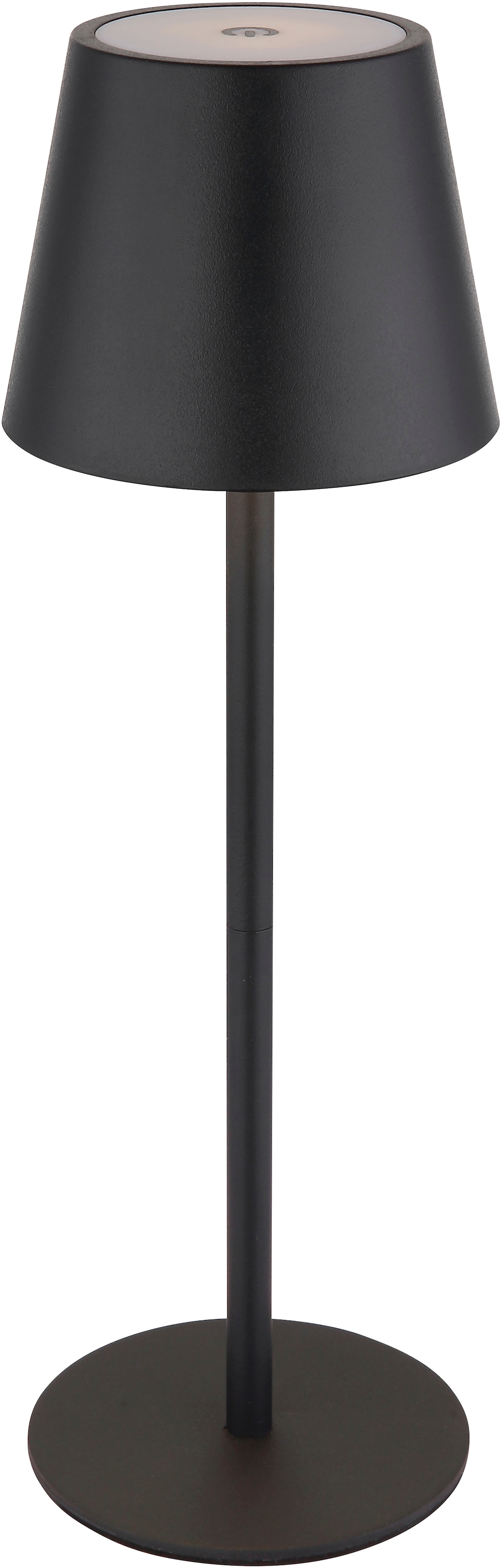 my home LED Tischleuchte »Alia Akkuleuchte inkl. Flaschenaufsatz« LED-Modul 1 Stk. warmweiß - kaltweiß stufenloser Touchdimmer, Farben fixierbar, USB-C, Akkulampe, CCT