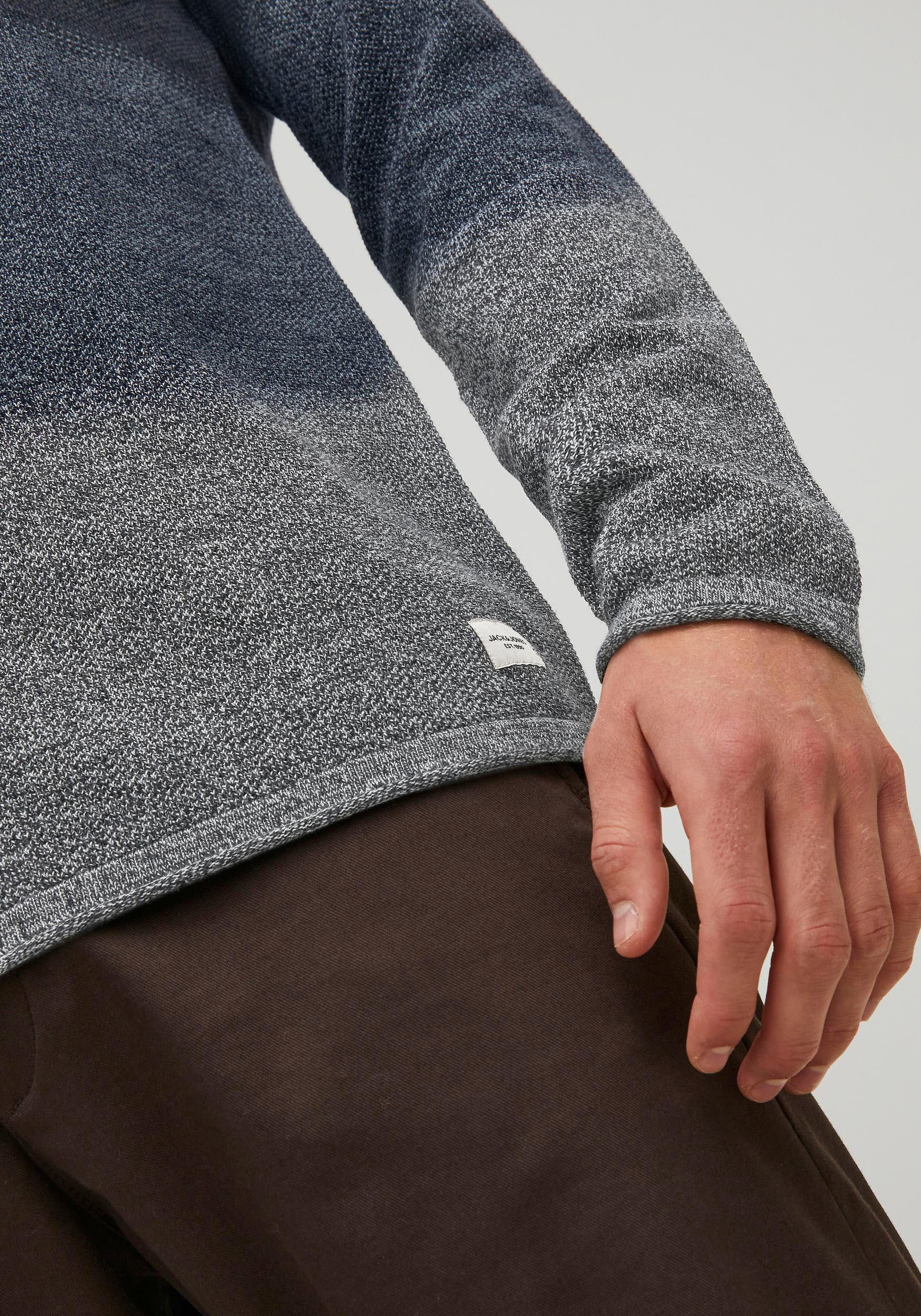 Jack & Jones Rundhalspullover »HILL KNIT«