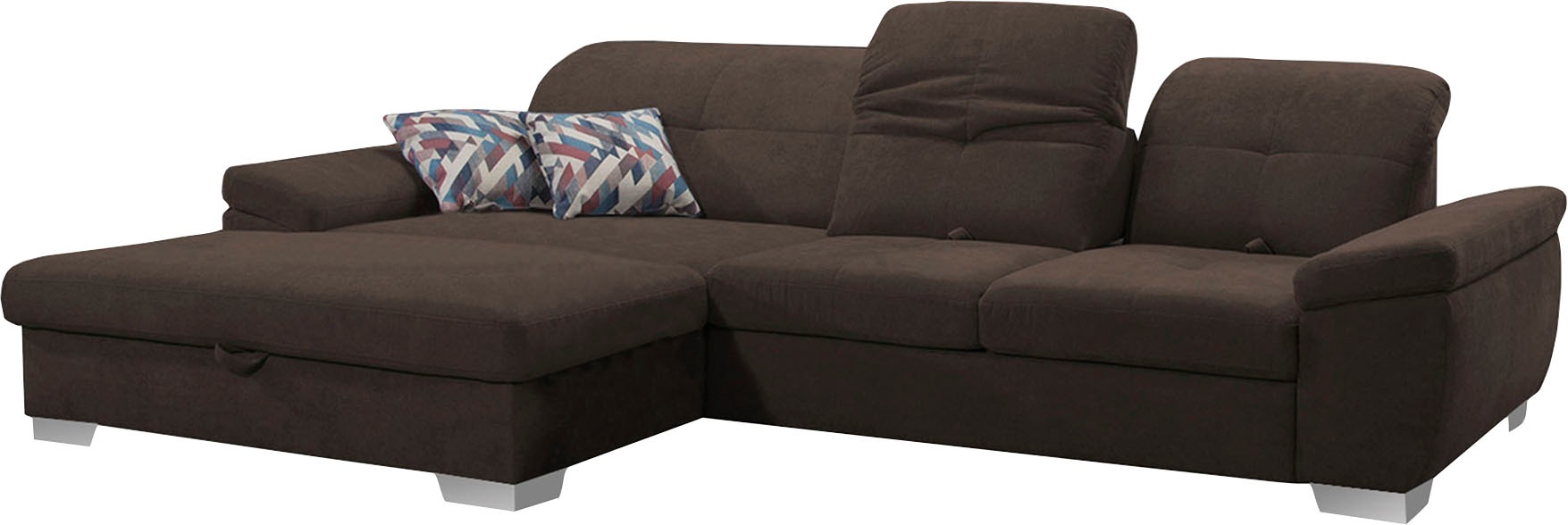 alina Ecksofa »Tessa« inkl. Sitztiefenverstellung, wahlweise mit Bettfunkti günstig online kaufen