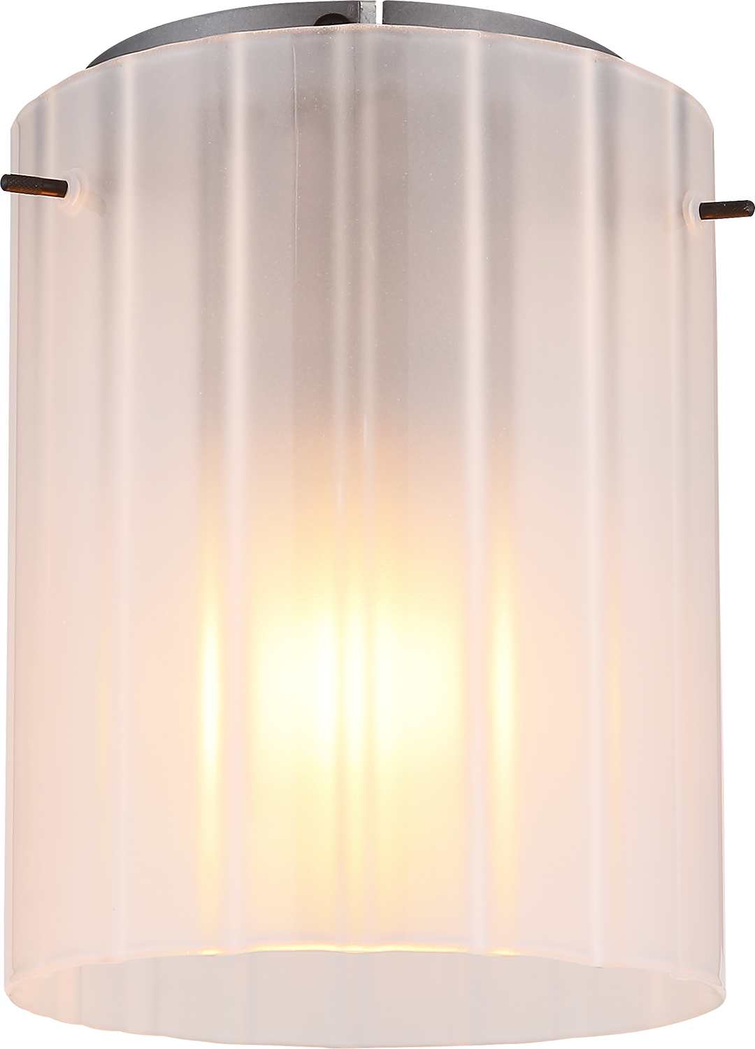 GLOBO LIGHTING Deckenleuchte »TULIVAR«, Leuchtmittel E27 | ohne Leuchtmittel, Deckenlampe/Glas satiniert/Rillen/Flur/Wohnzimmer