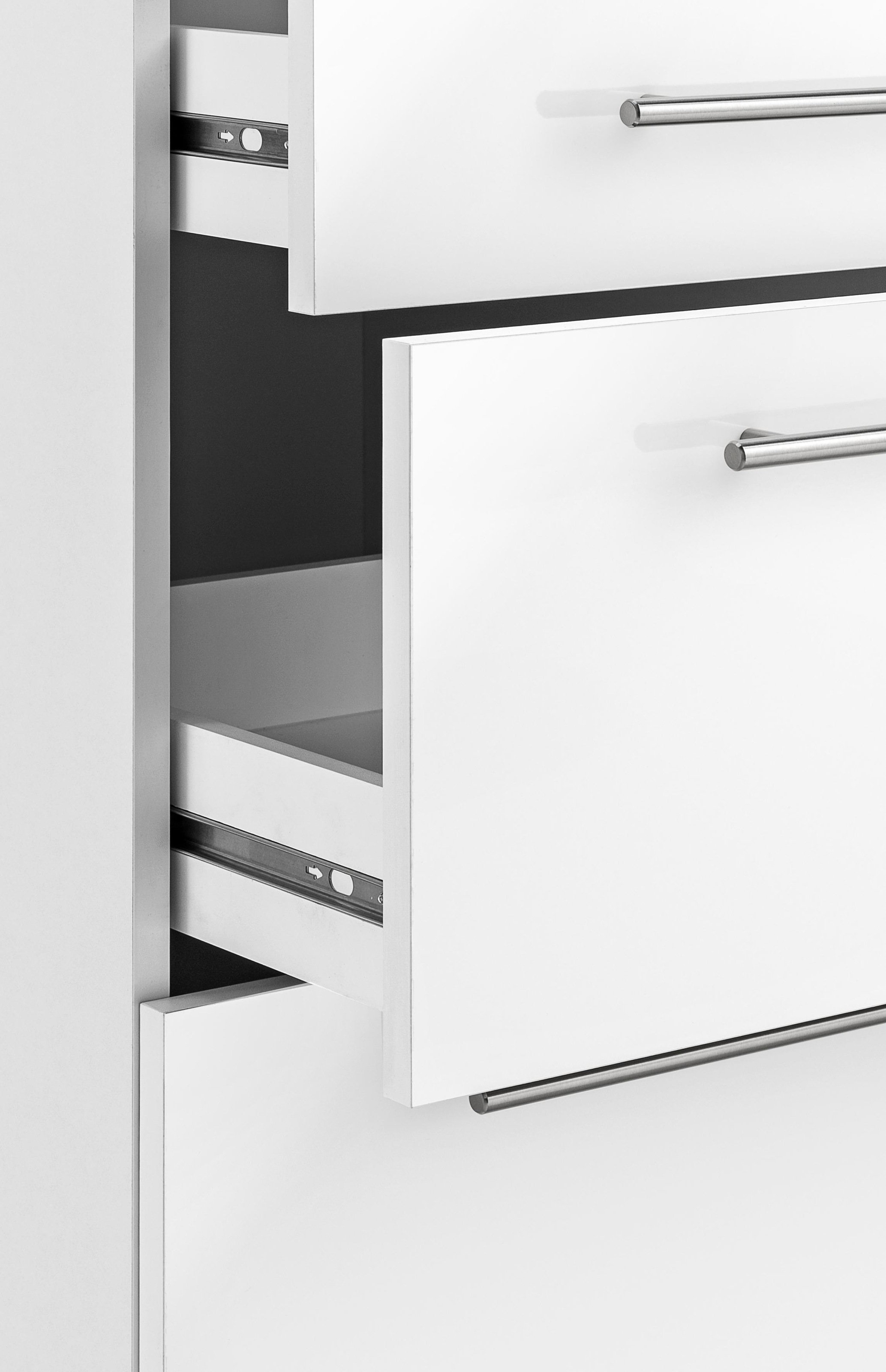 wiho Küchen Unterschrank »Cali«, 50 cm breit, mit 2 großen Auszügen