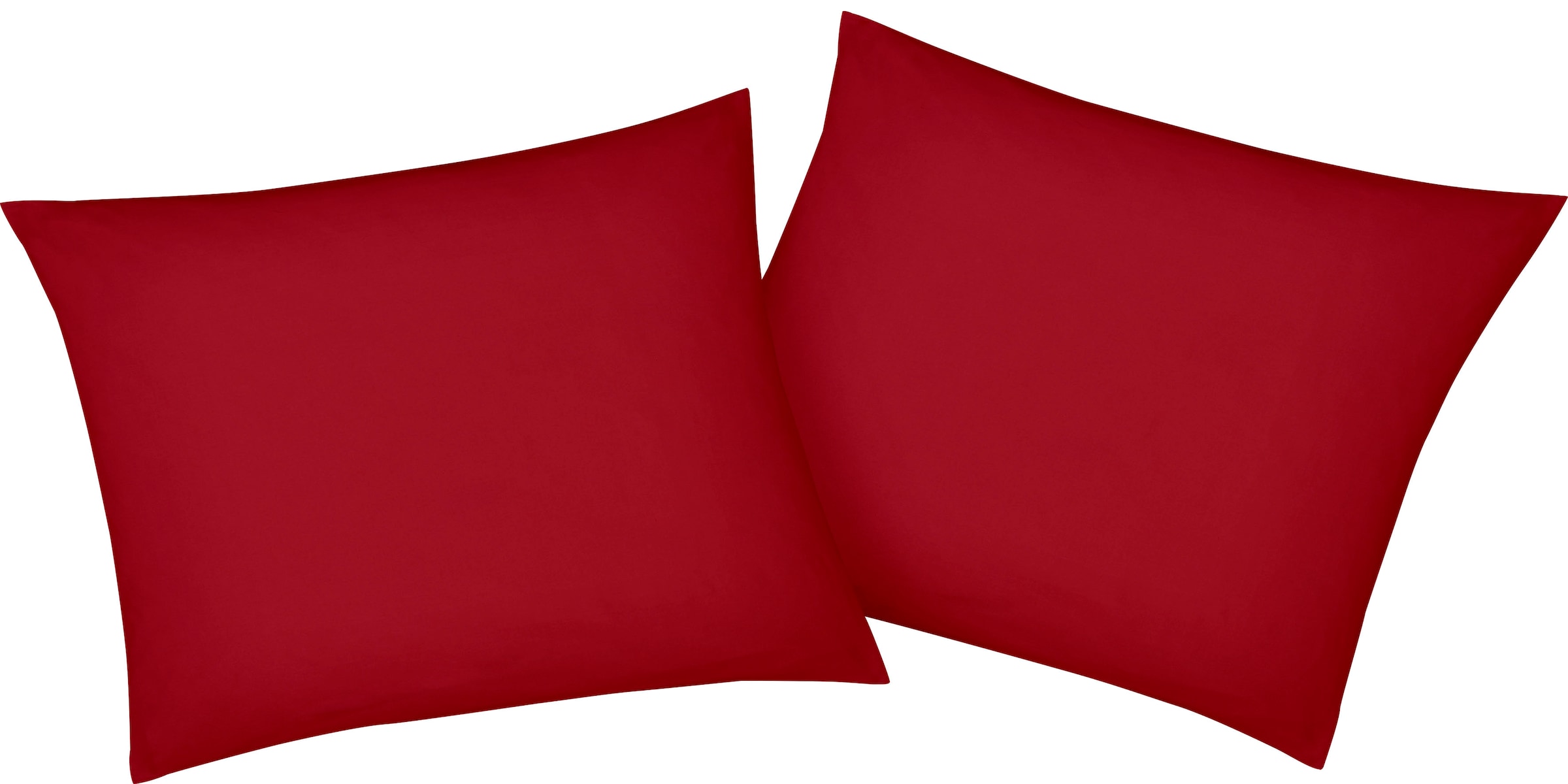 bellana Kissenbezug »Mako-Jersey-Exclusiv«, (2 St.), aus reiner Baumwolle günstig online kaufen
