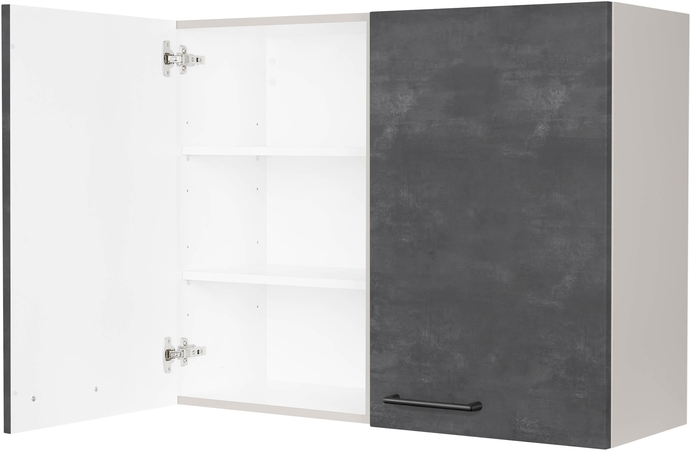 nobilia® Hängeschrank »"MIAMI", vormontiert, mit zwei Einlegeböden,« Breite 90 cm