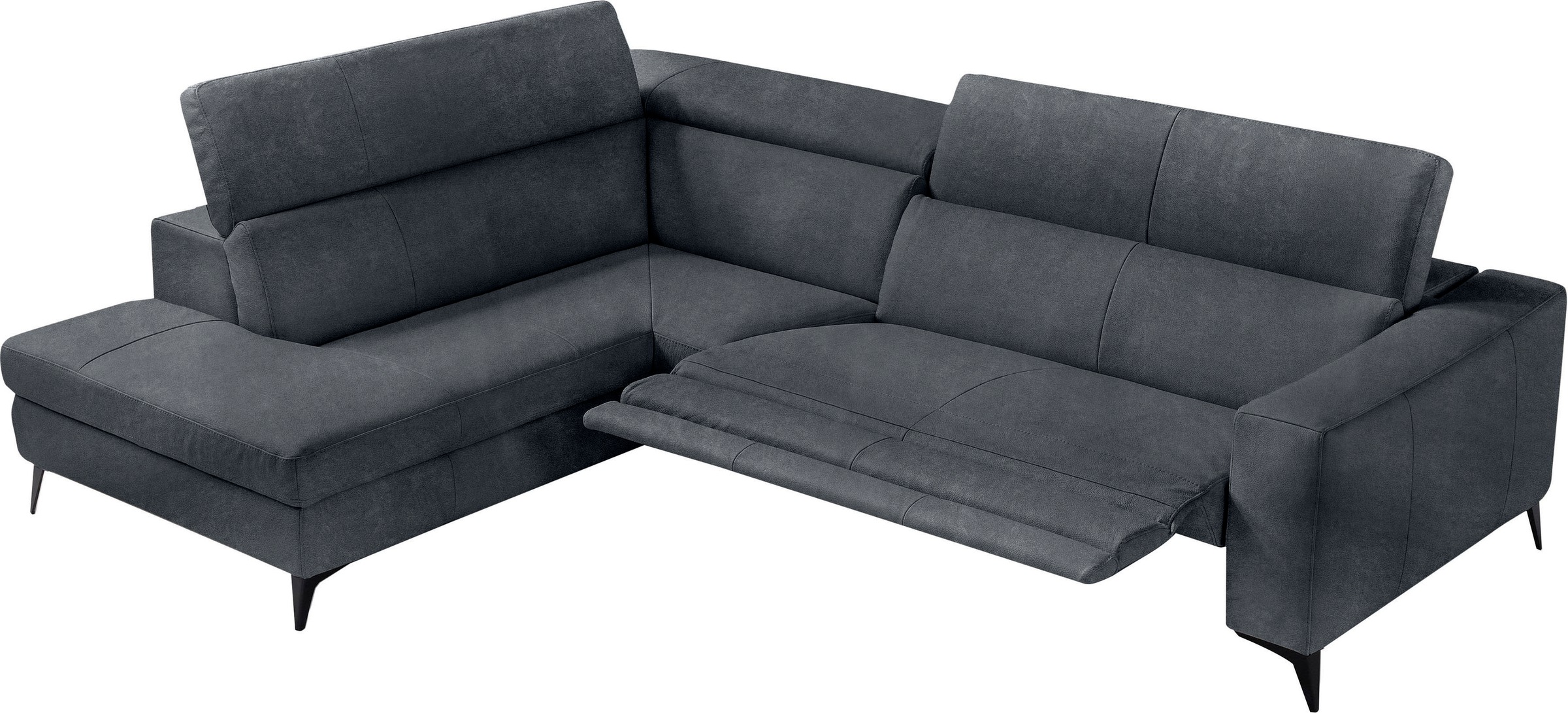 Egoitaliano Ecksofa »Edith, Designsofa mit hohem Sitzkomfort, L-Form«, inkl günstig online kaufen