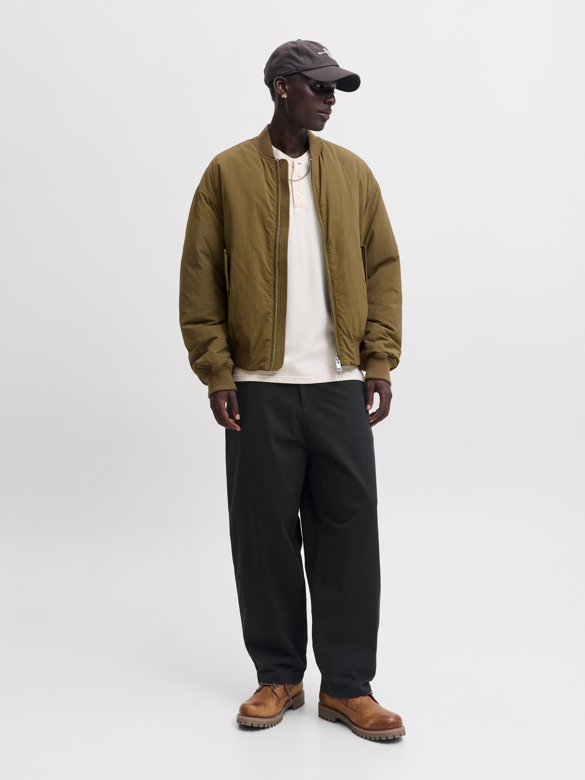 Jack & Jones Stoffhose »JPSTEVAN ELVARO JOGGER SN«  Baumwolle, Barrel Fit