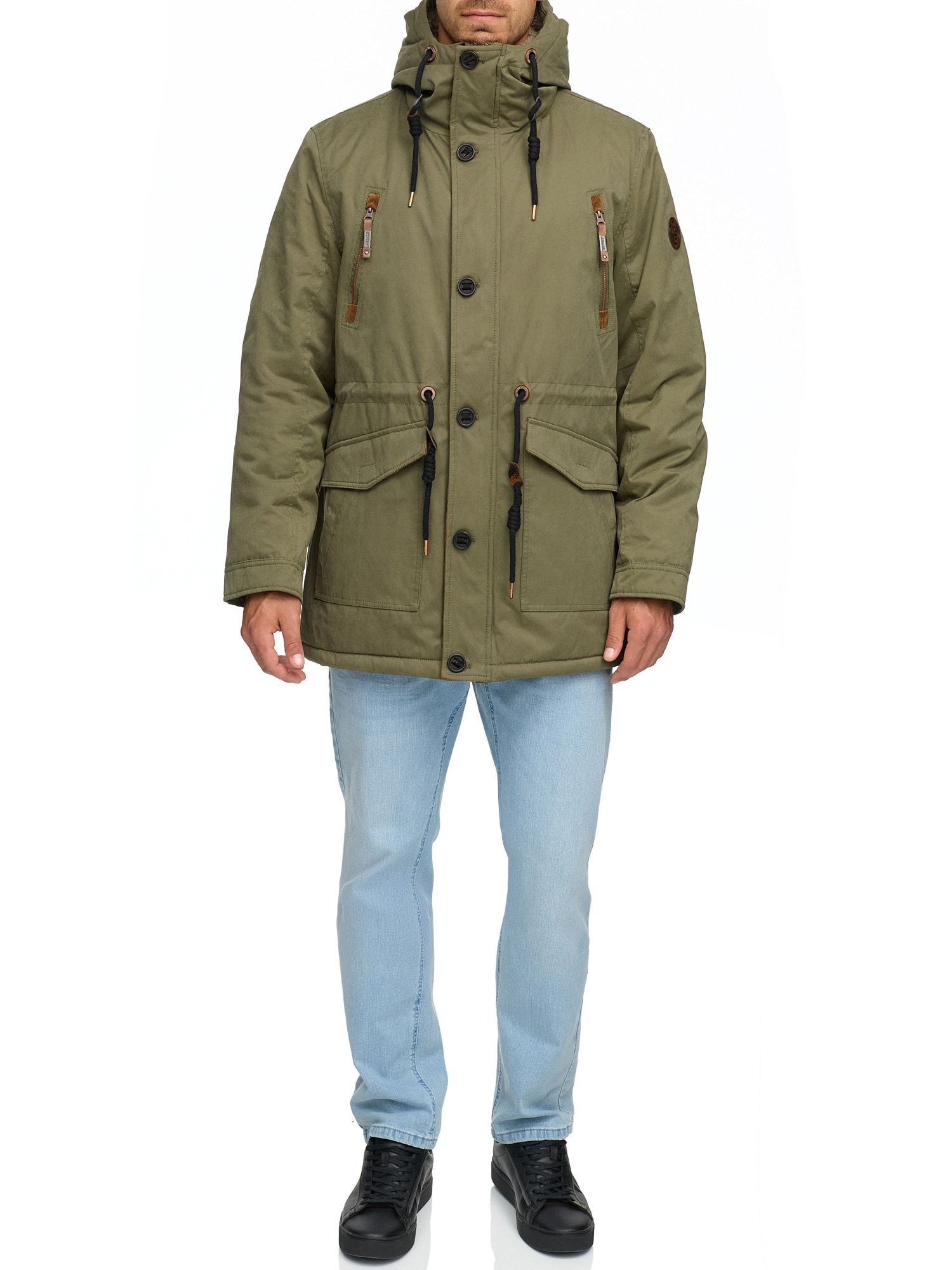 Indicode Parka »INGillespie« mit Kapuze