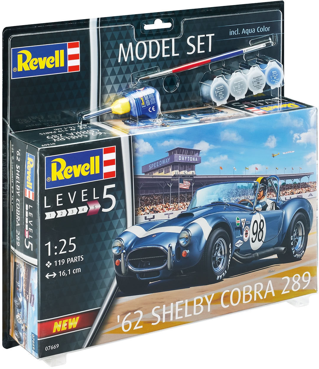 Revell® Modellbausatz »'62 Shelby Cobra 289«, 1:25