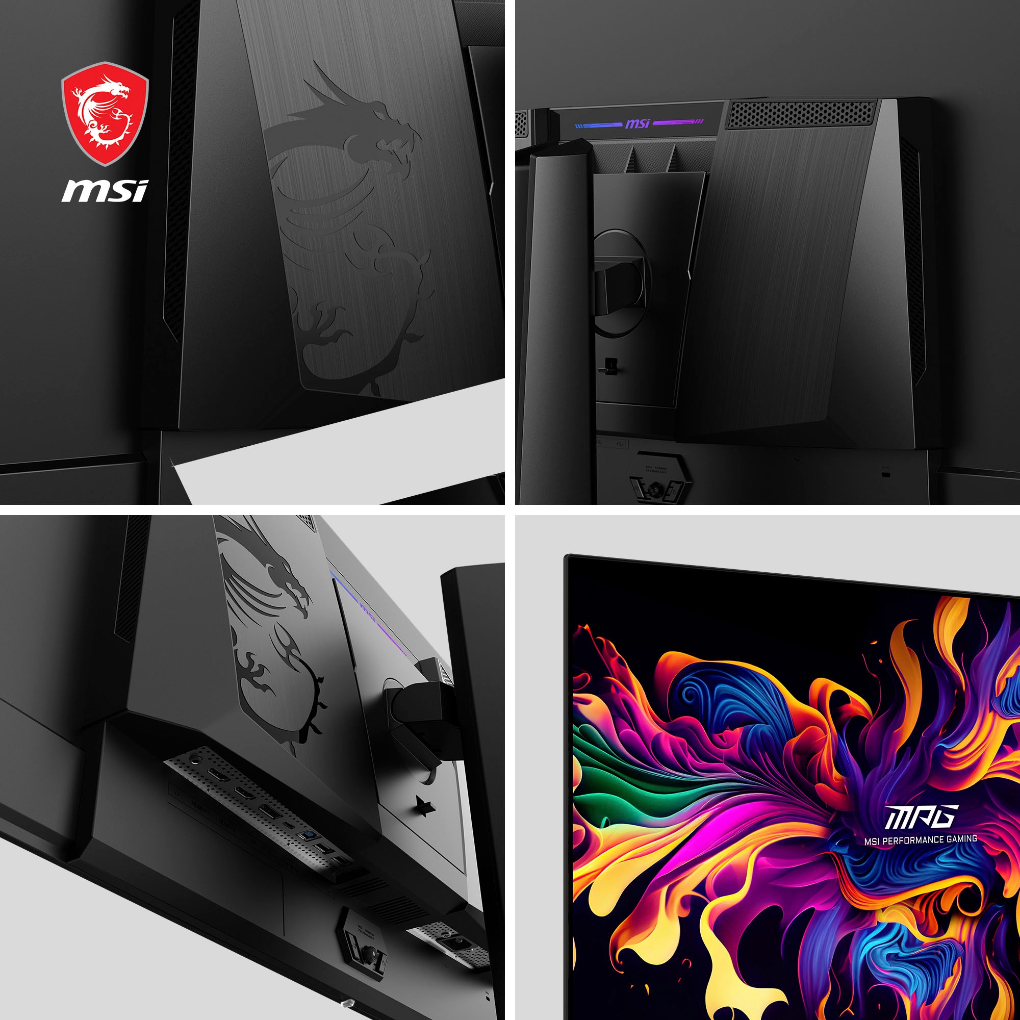 MSI Gaming-Monitor »MPG 271QRX QD-OLED«, 67 cm/27 Zoll, 2560 x 1440 px, WQHD, 0,03 ms Reaktionszeit, 360 Hz