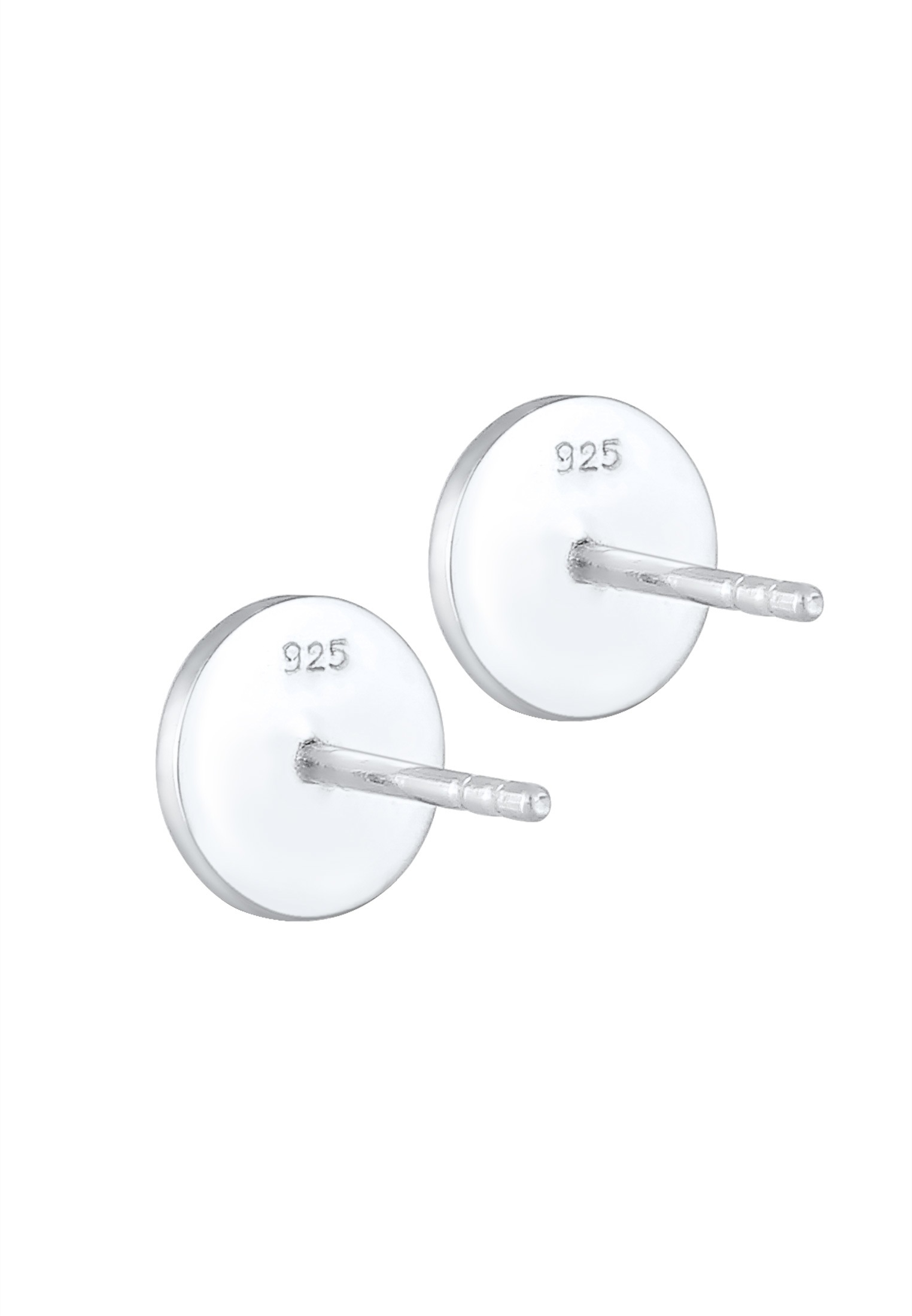 Kuzzoi Paar Ohrstecker »Ohrstecker Plättchen 925 Sterling Silver«