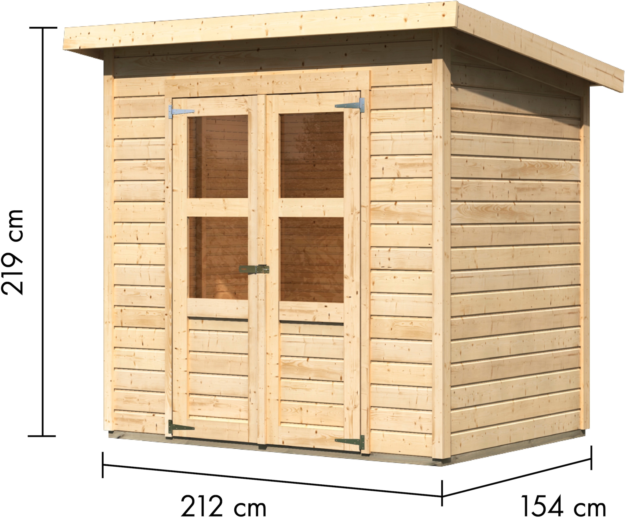 KONIFERA Gartenhaus »Amrum 3«