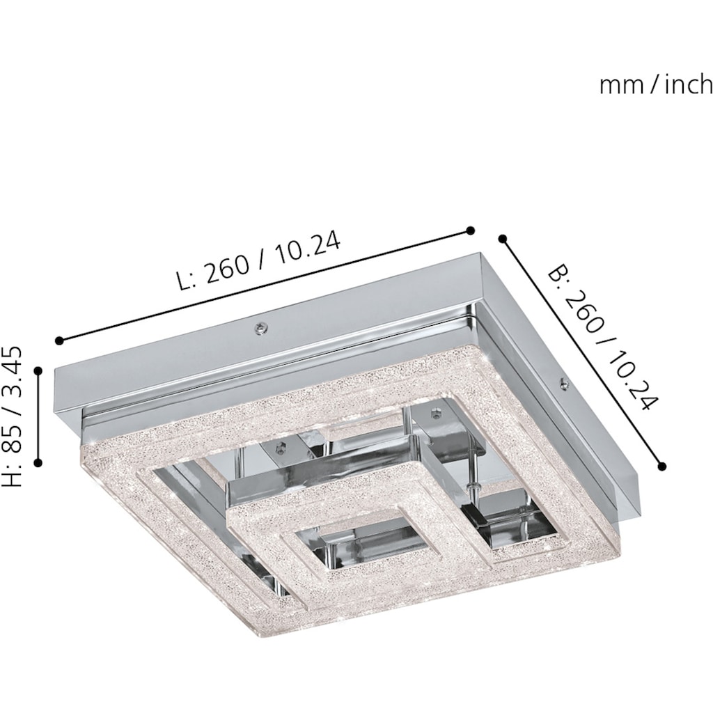 EGLO LED Deckenleuchte »FRADELO«, 1 flammig-flammig